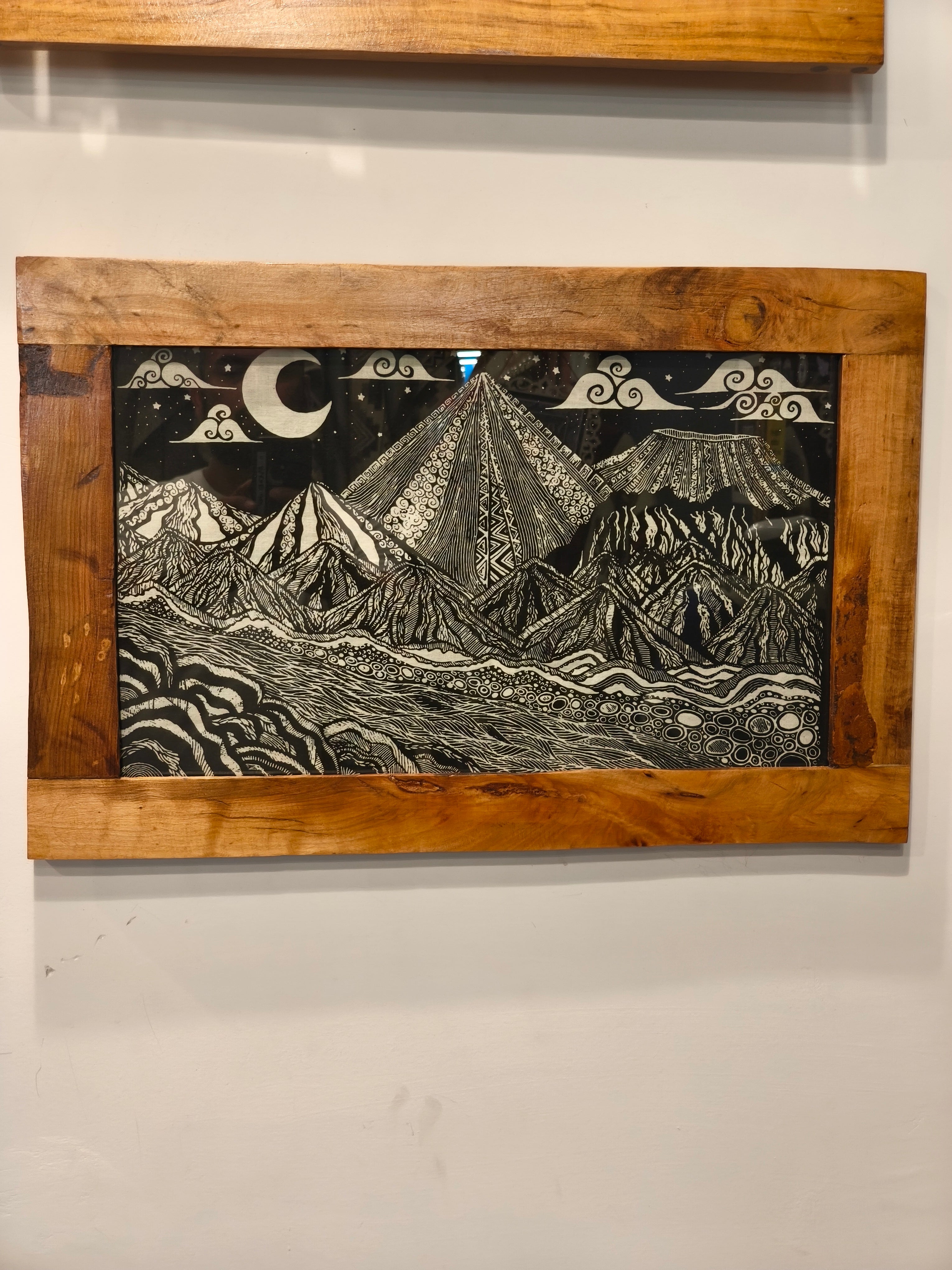 Cuadro "Noche Eterna en el Licancabur" en Serigrafía – Arte Relmu