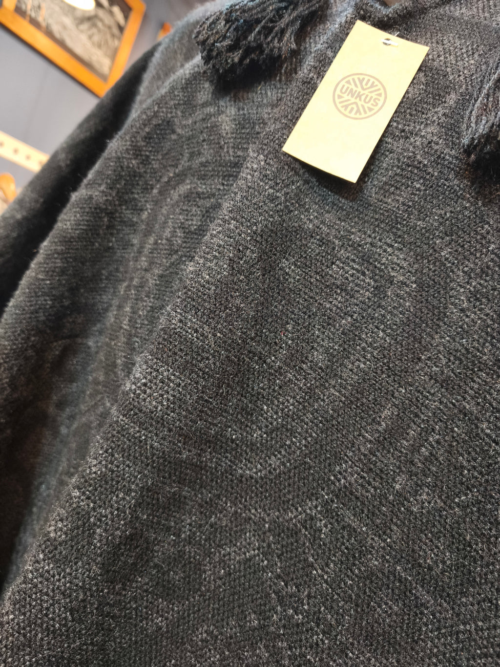 Poncho Inti - Gris Sombra