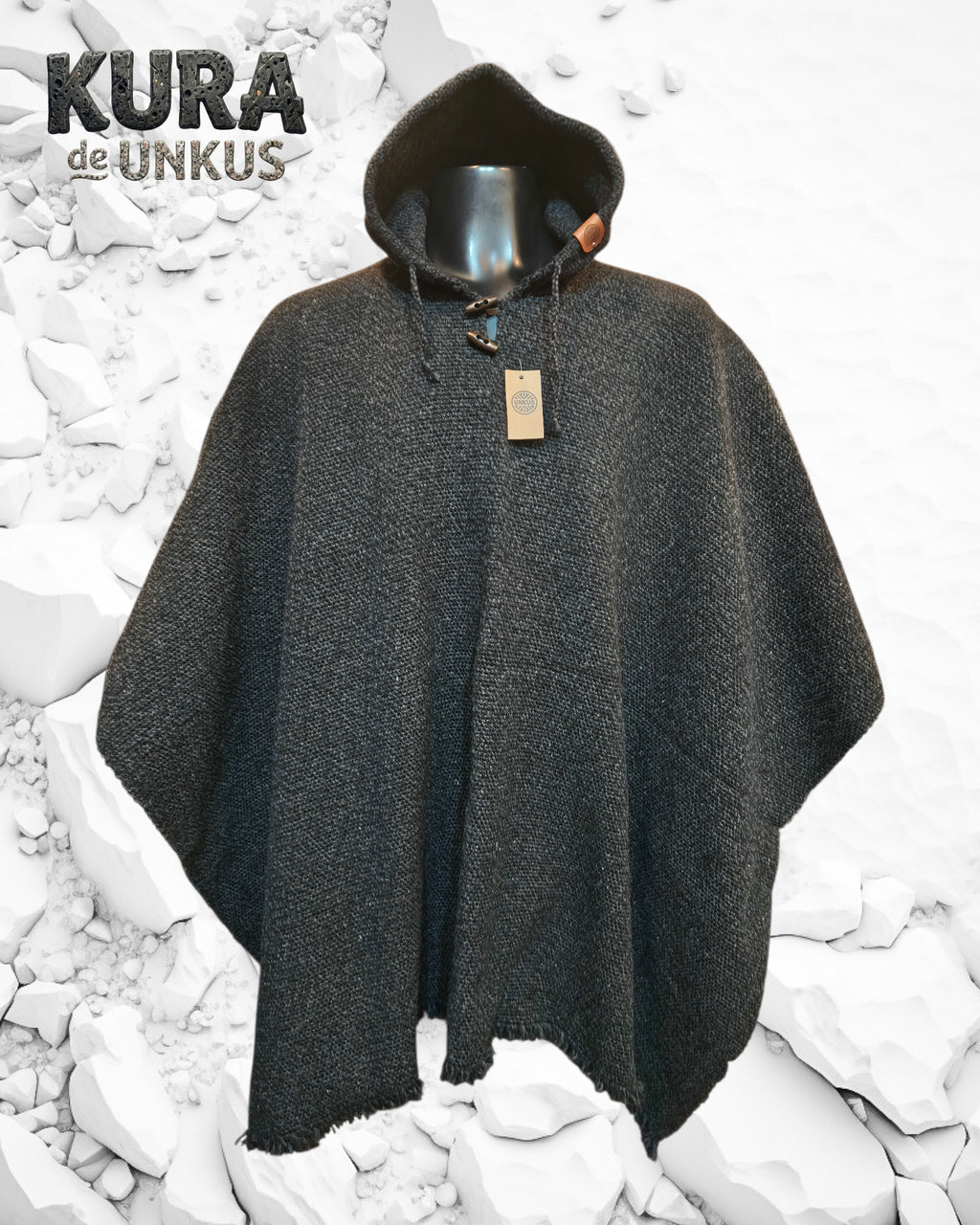 Poncho Premium Basalto