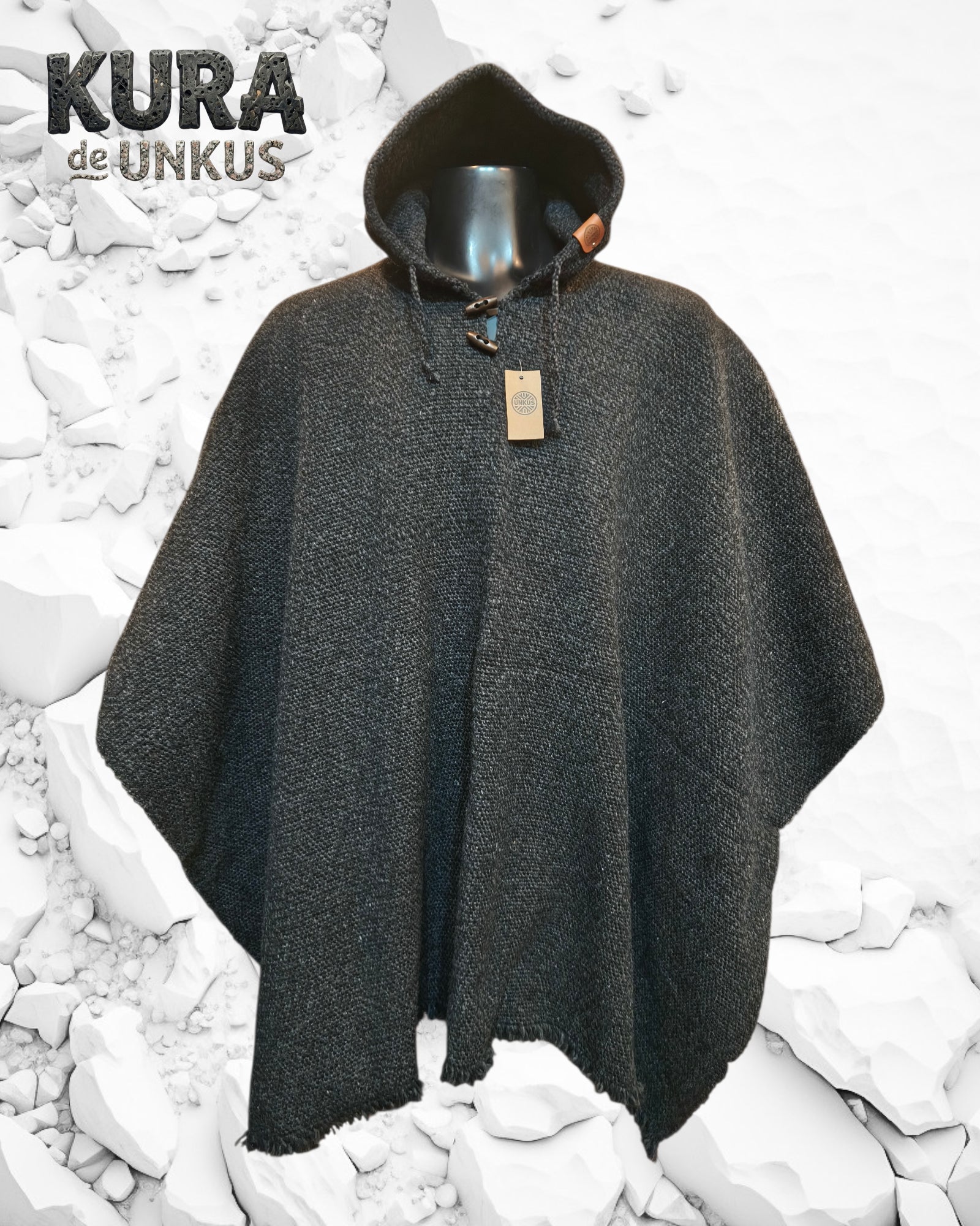 Poncho Premium Basalto