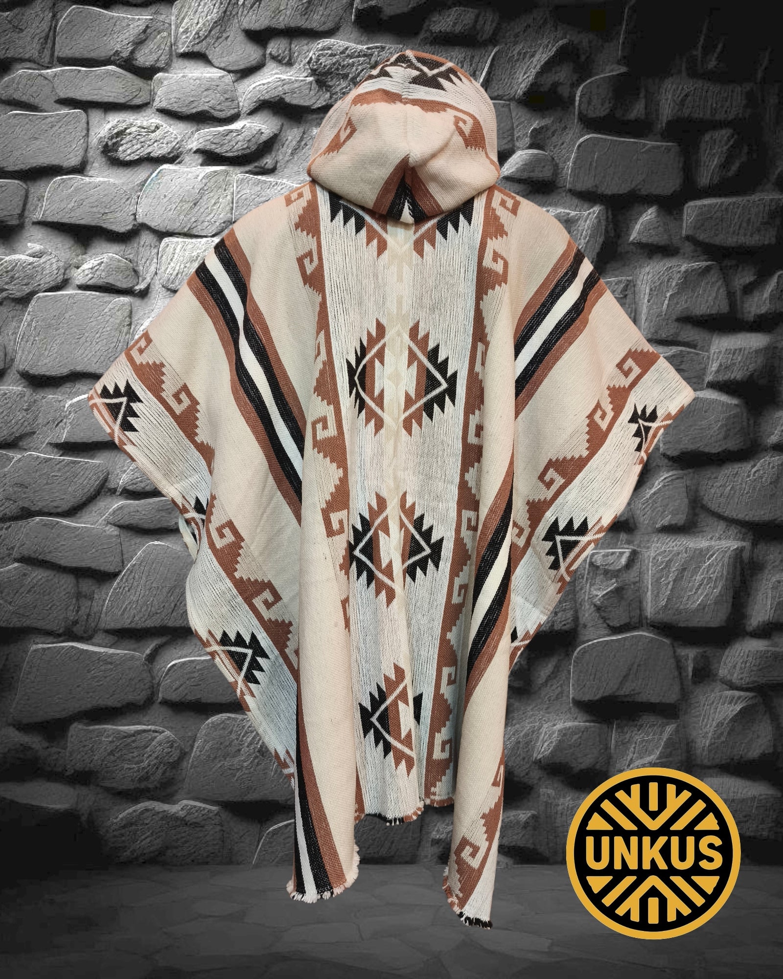 Poncho premium MAYA con capucha (varios colores)