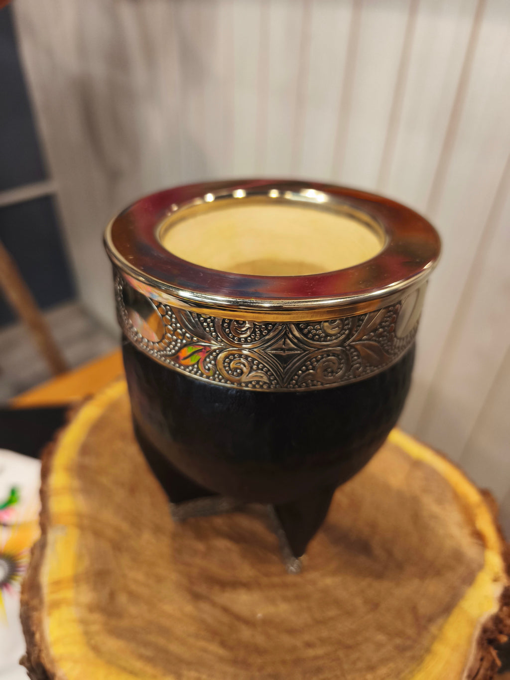 Mate imperial de lujo cuero croco