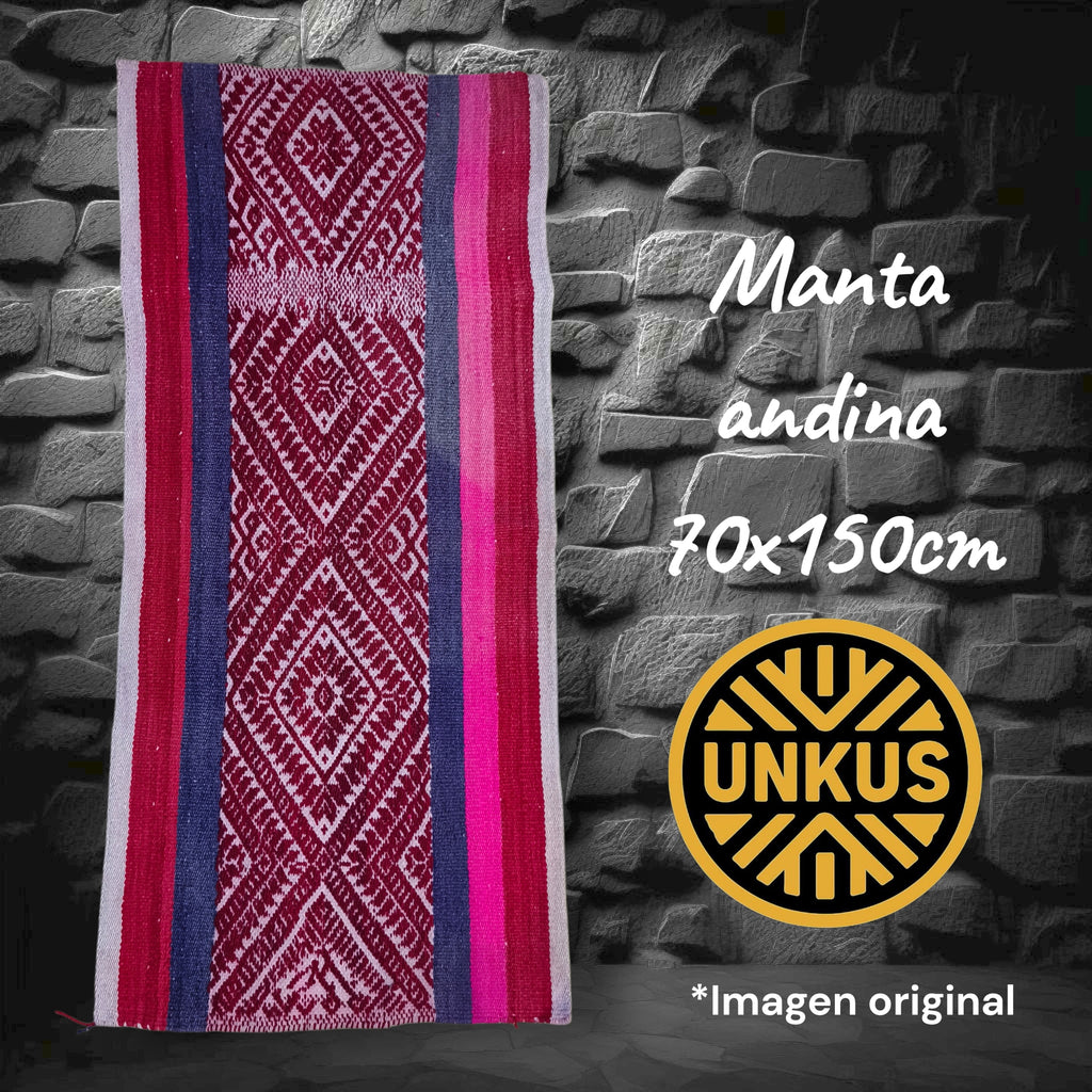 Manta andina 70x150cm