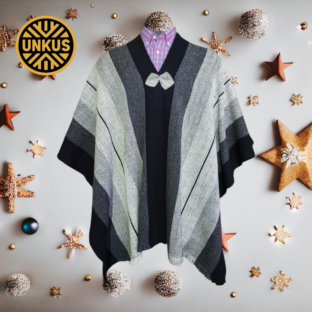 Poncho tradicional sin gorro