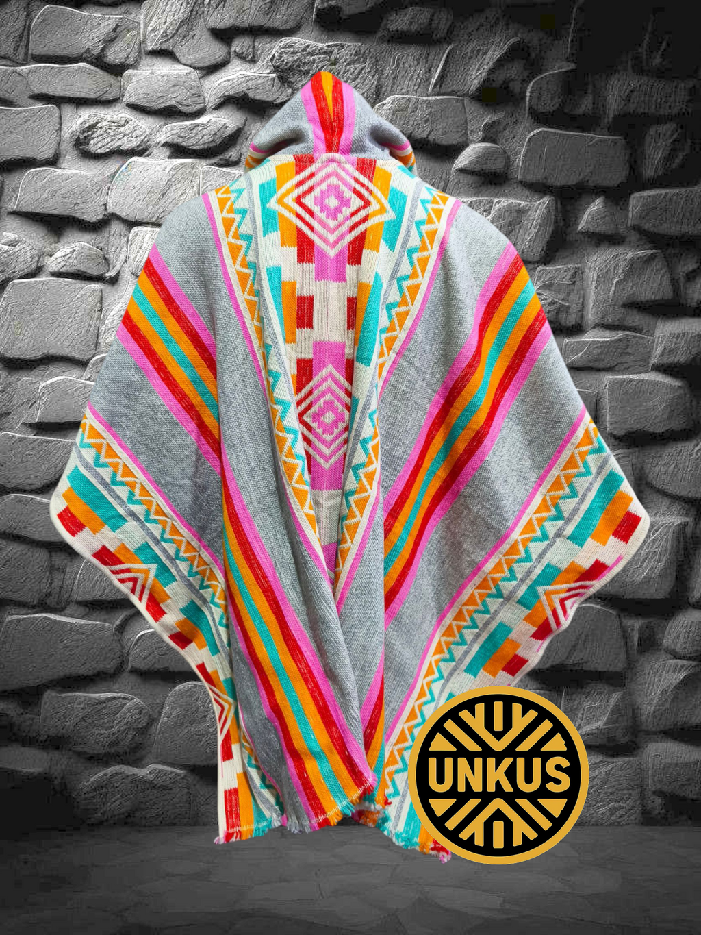 Poncho premium ARAWAK con capucha