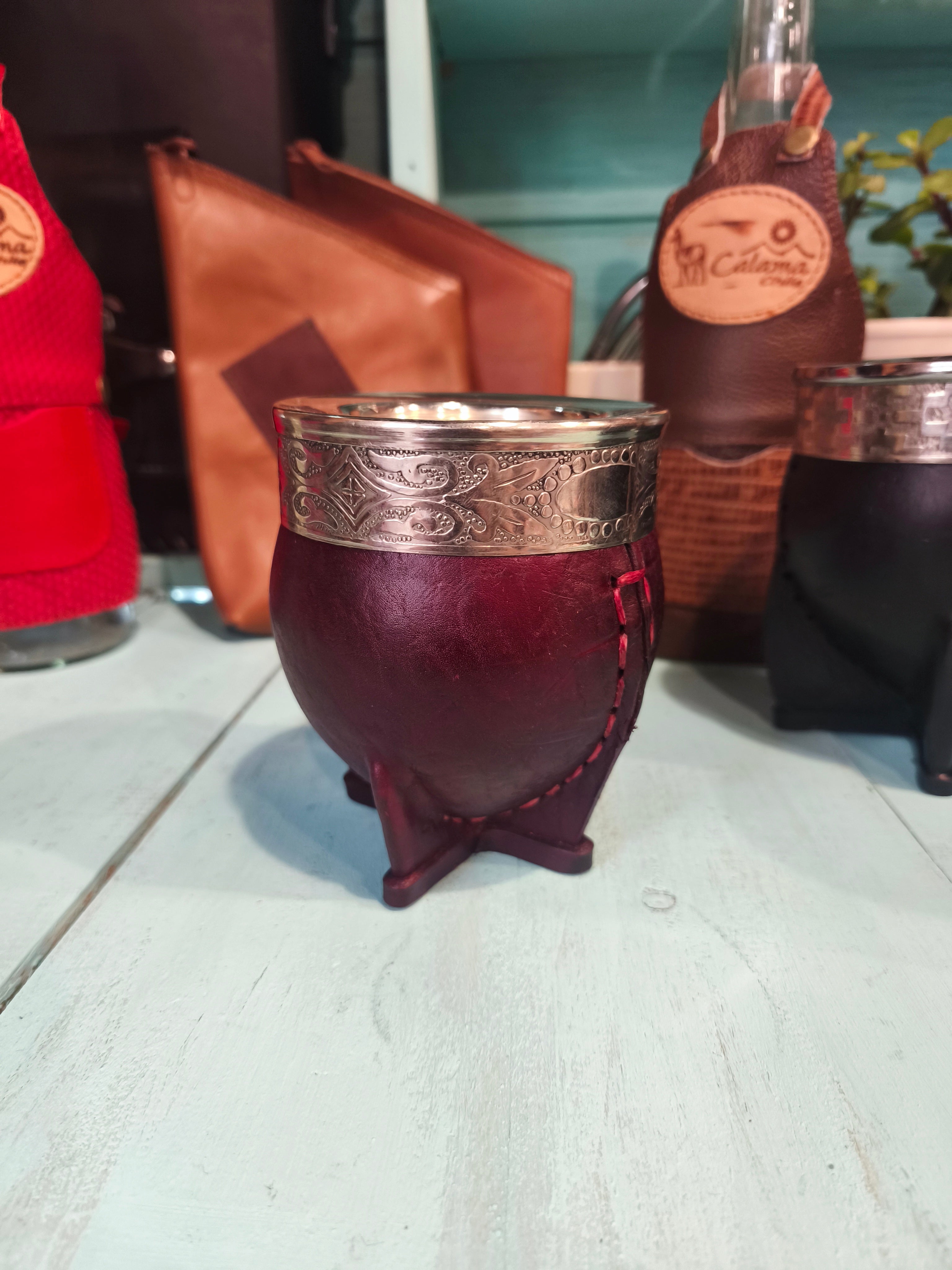 Mate imperial premium (calabaza/cuero)