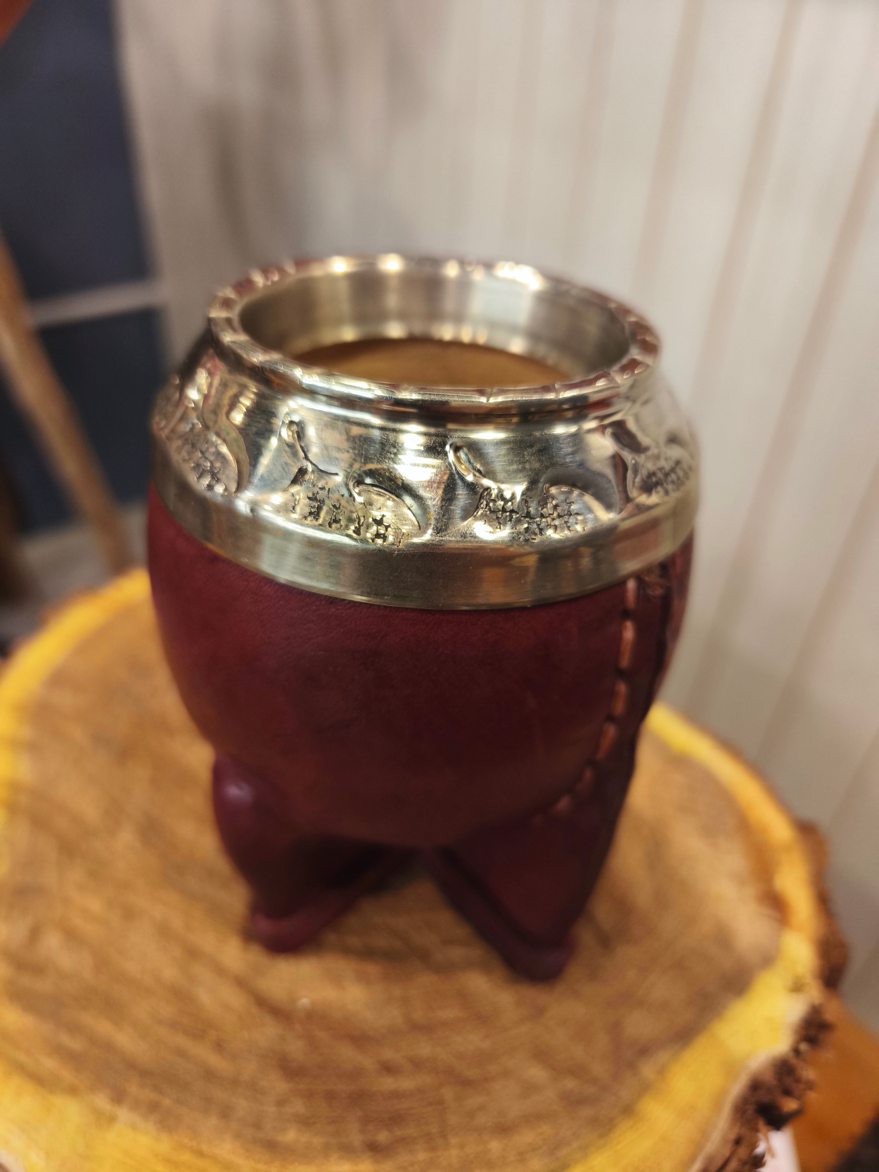 Mate torpedo premium virola cincelada