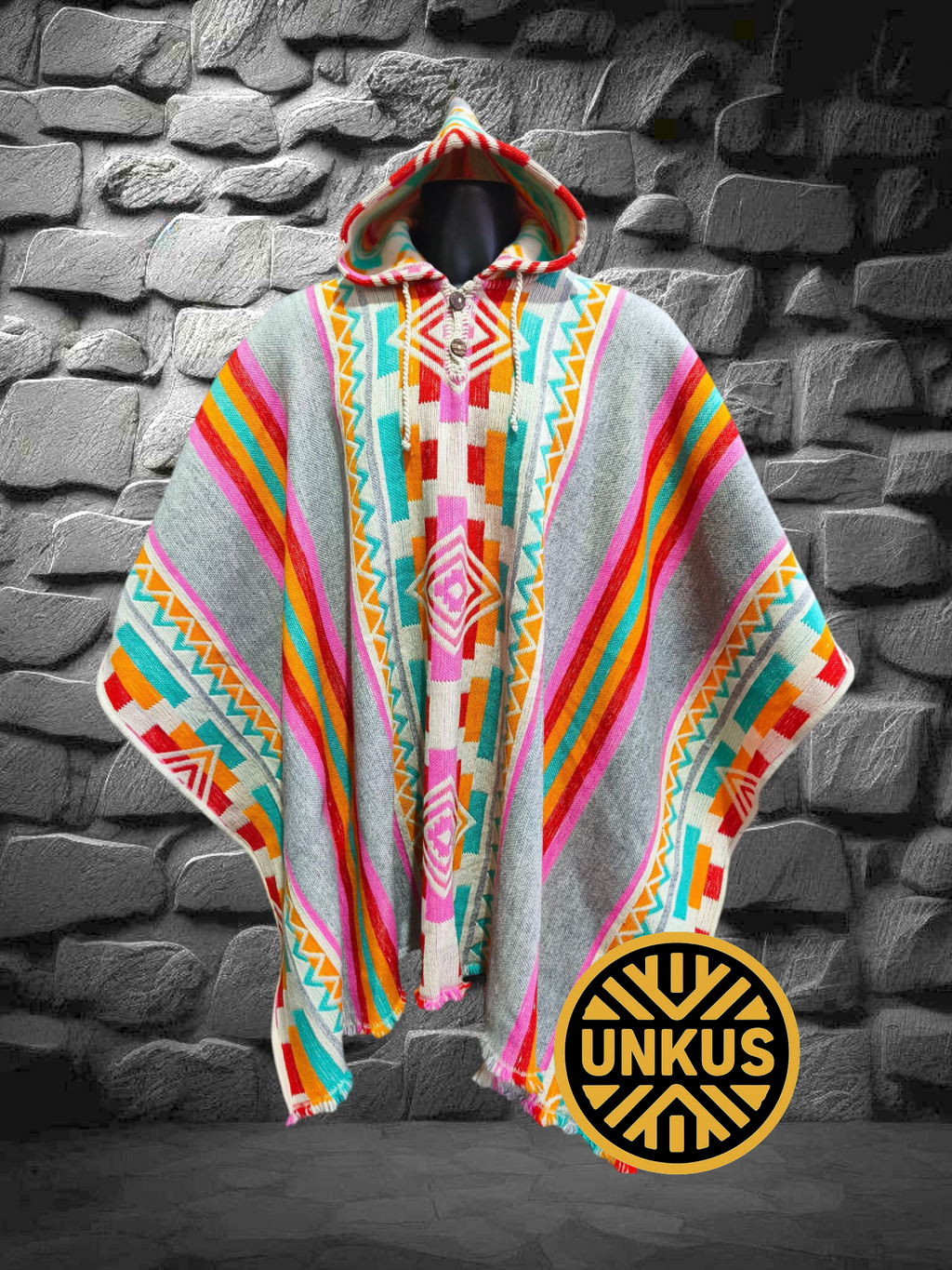 Poncho premium ARAWAK con capucha
