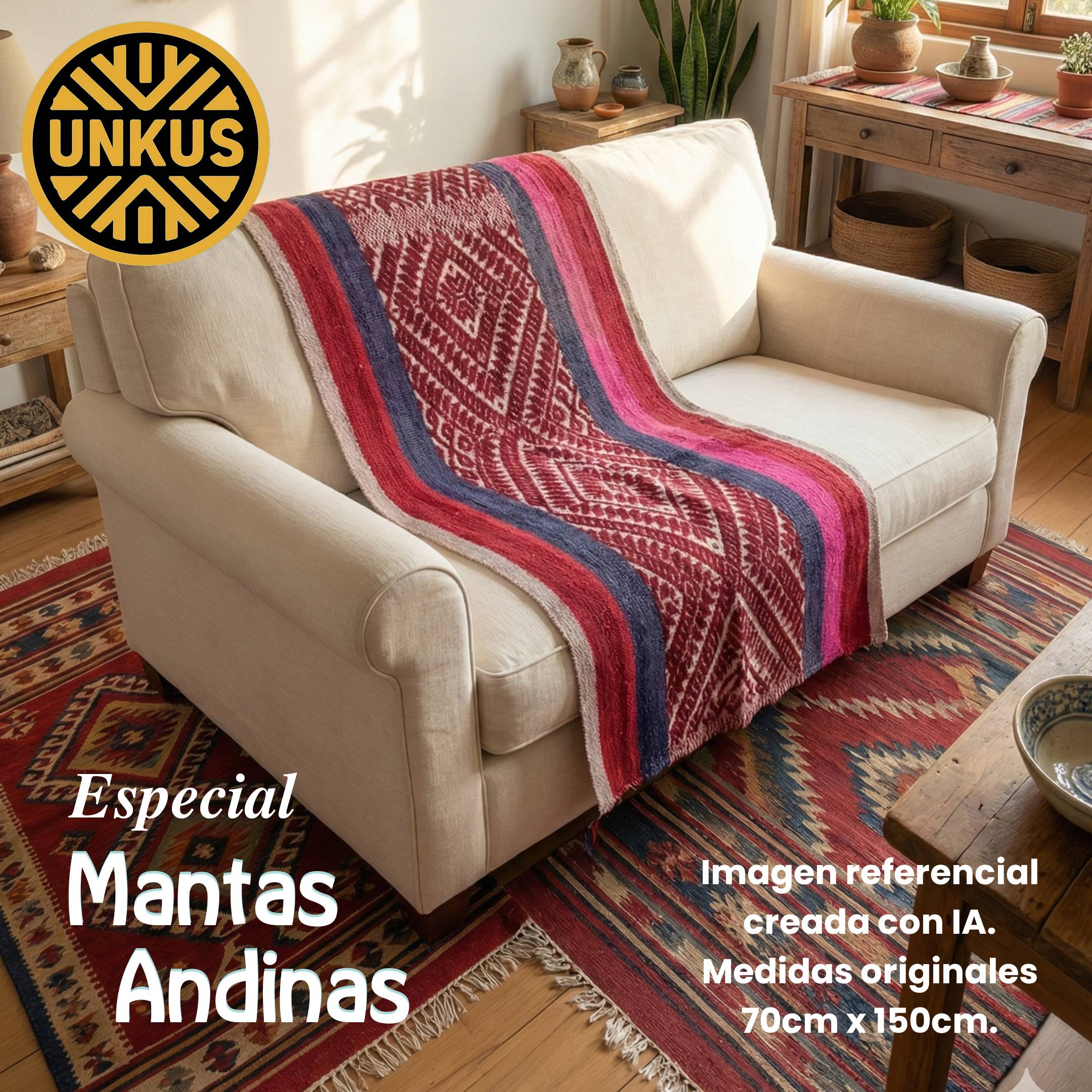 Manta andina 70x150cm