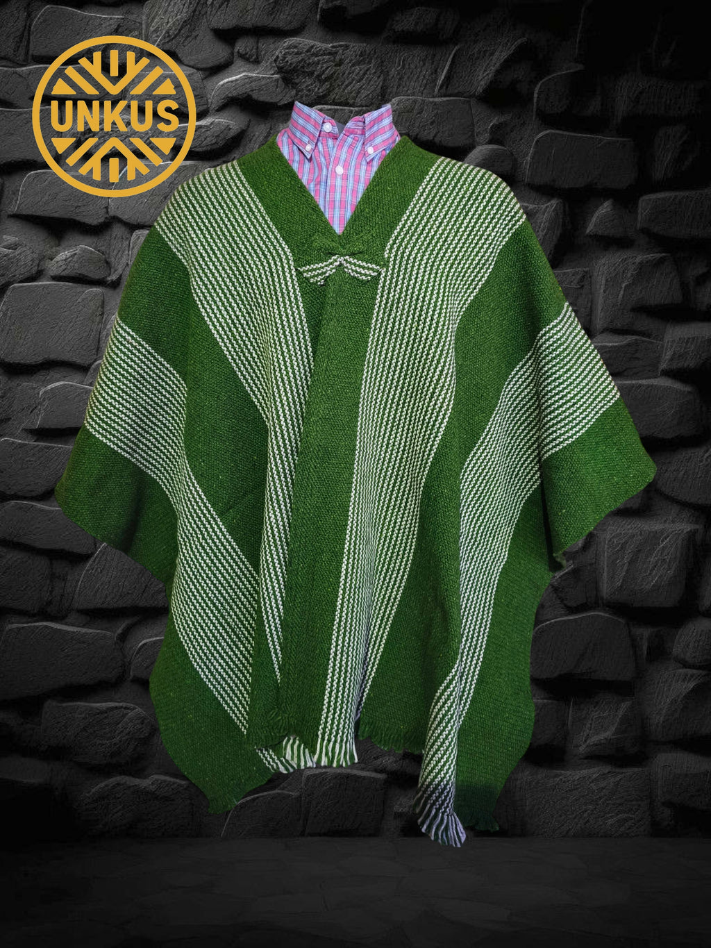 Poncho tradicional sin gorro