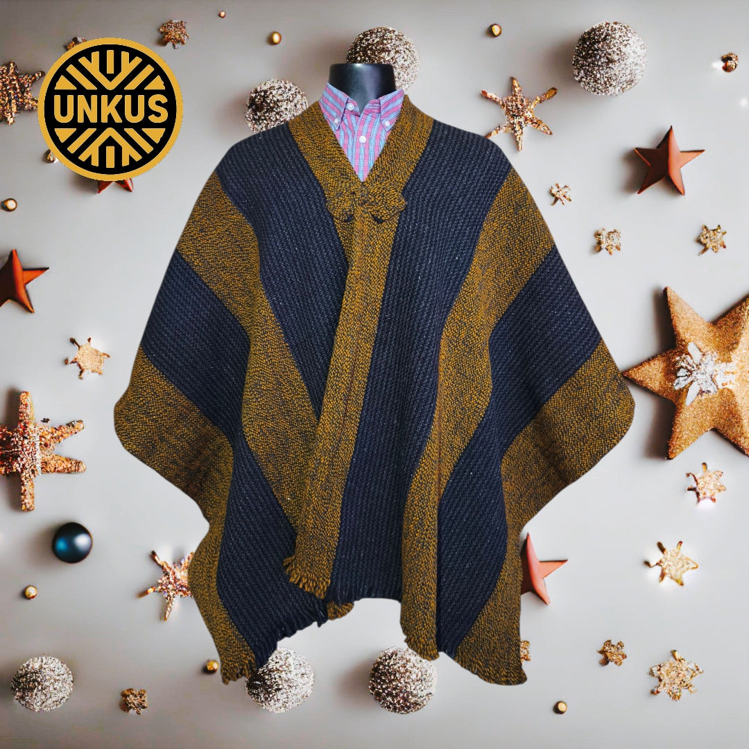 Poncho tradicional sin gorro