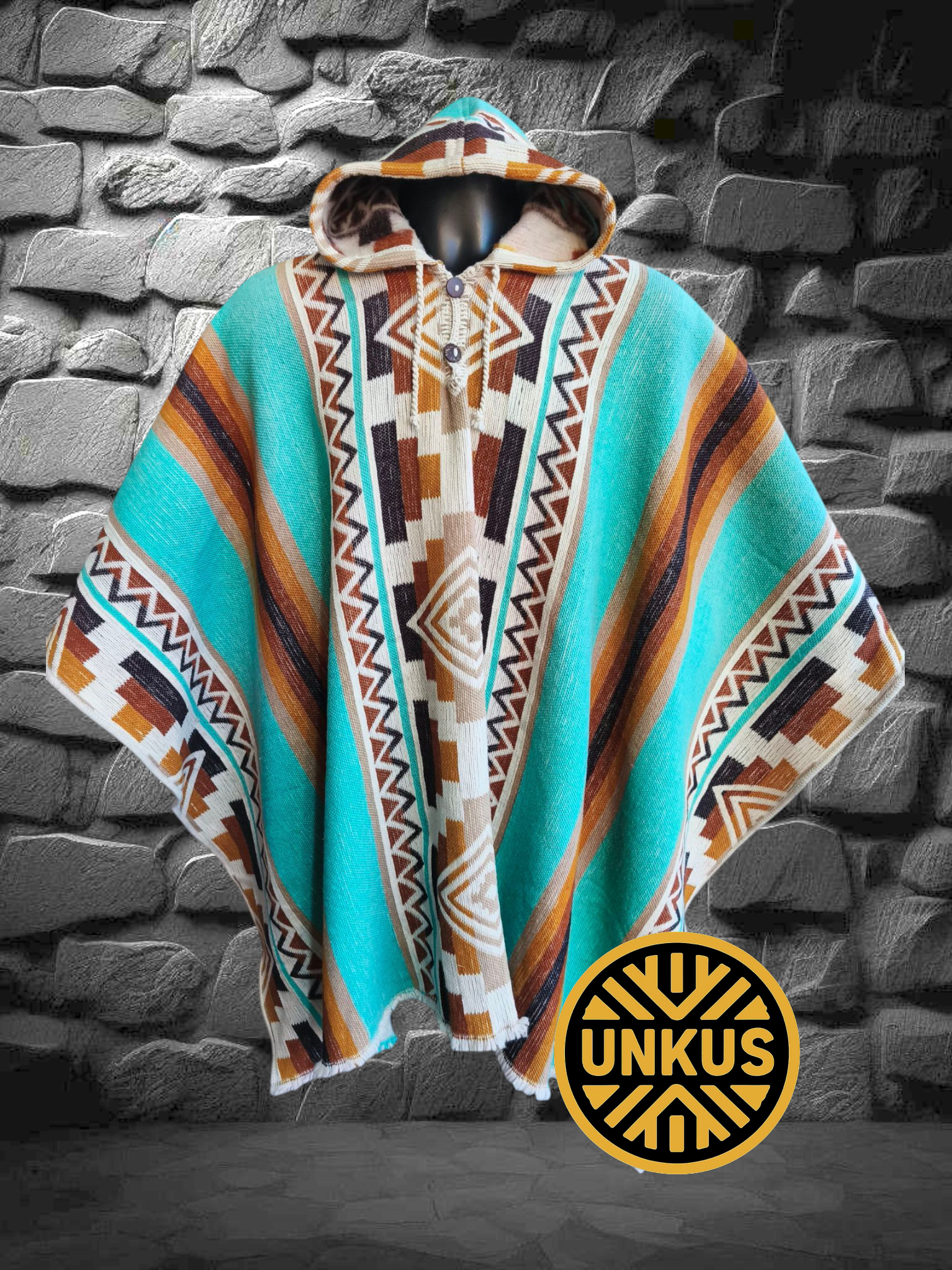 Poncho premium KARIB con capucha