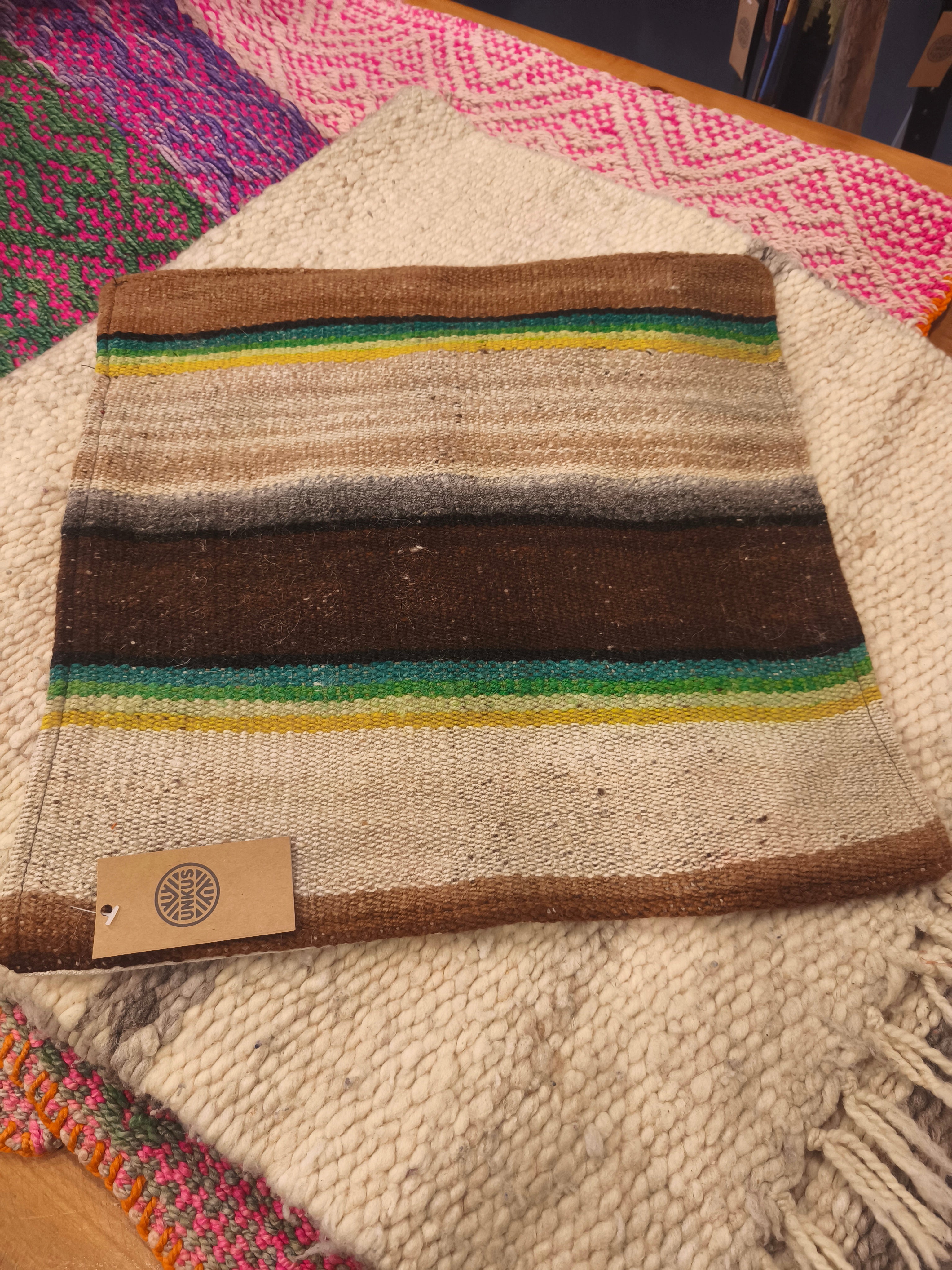 Funda de cojín andino 45x45cm