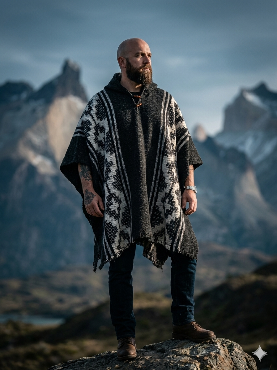 Poncho Toki  - Colección Kura