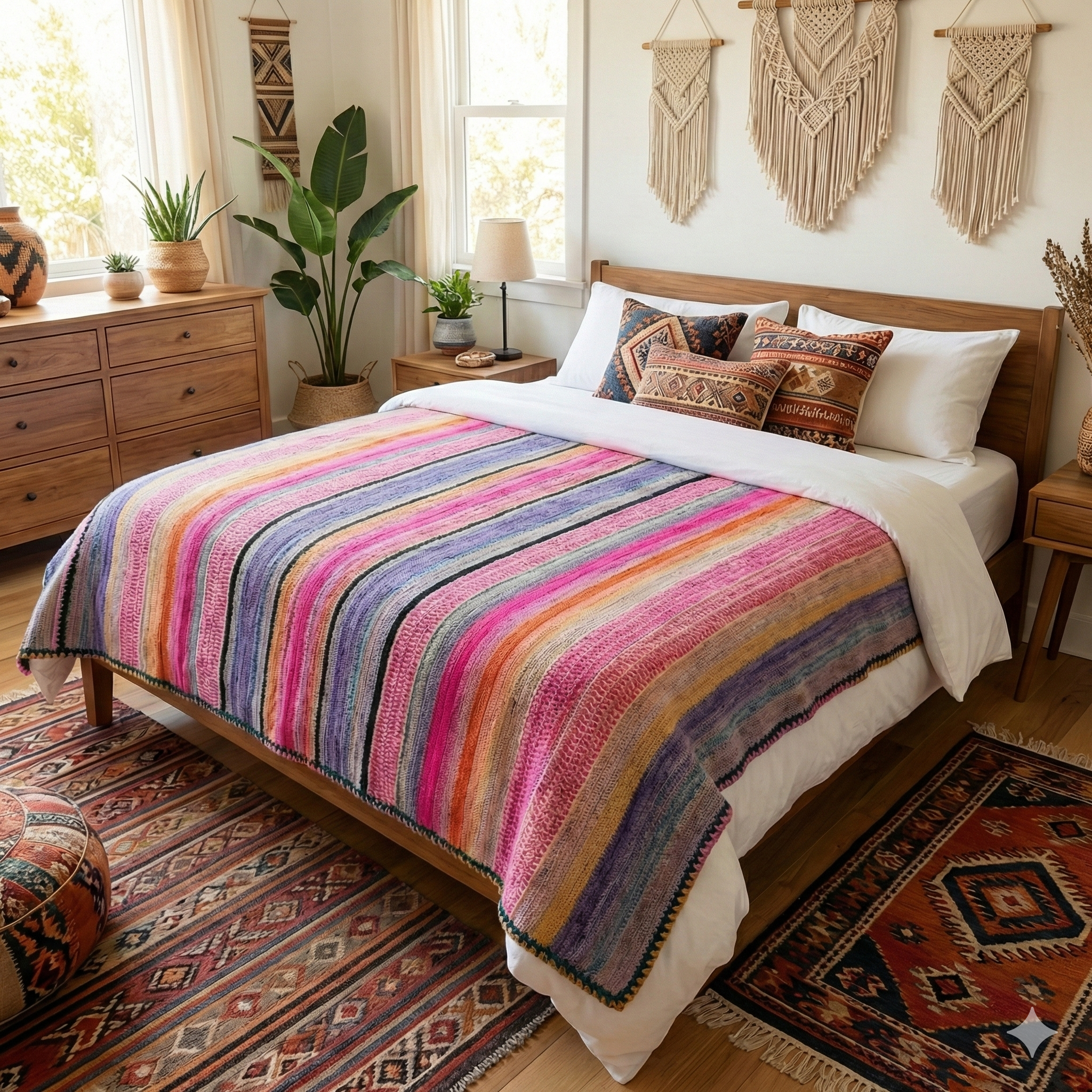 Manta andina 150x162 cm