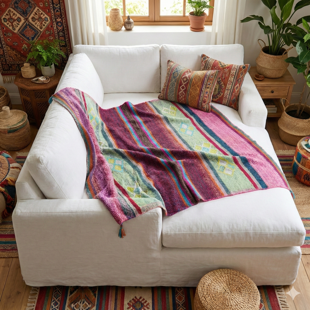 Manta andina 158x168cm