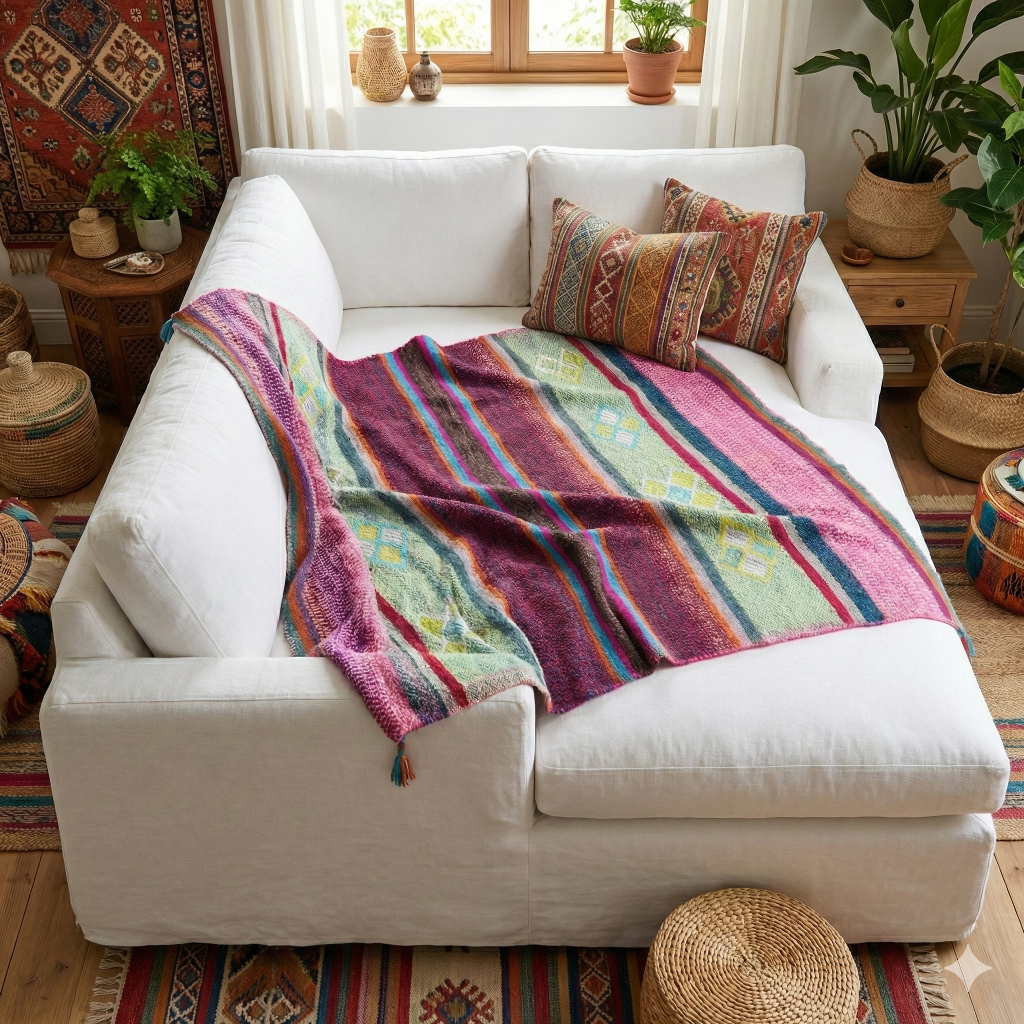 Manta andina 158x168cm