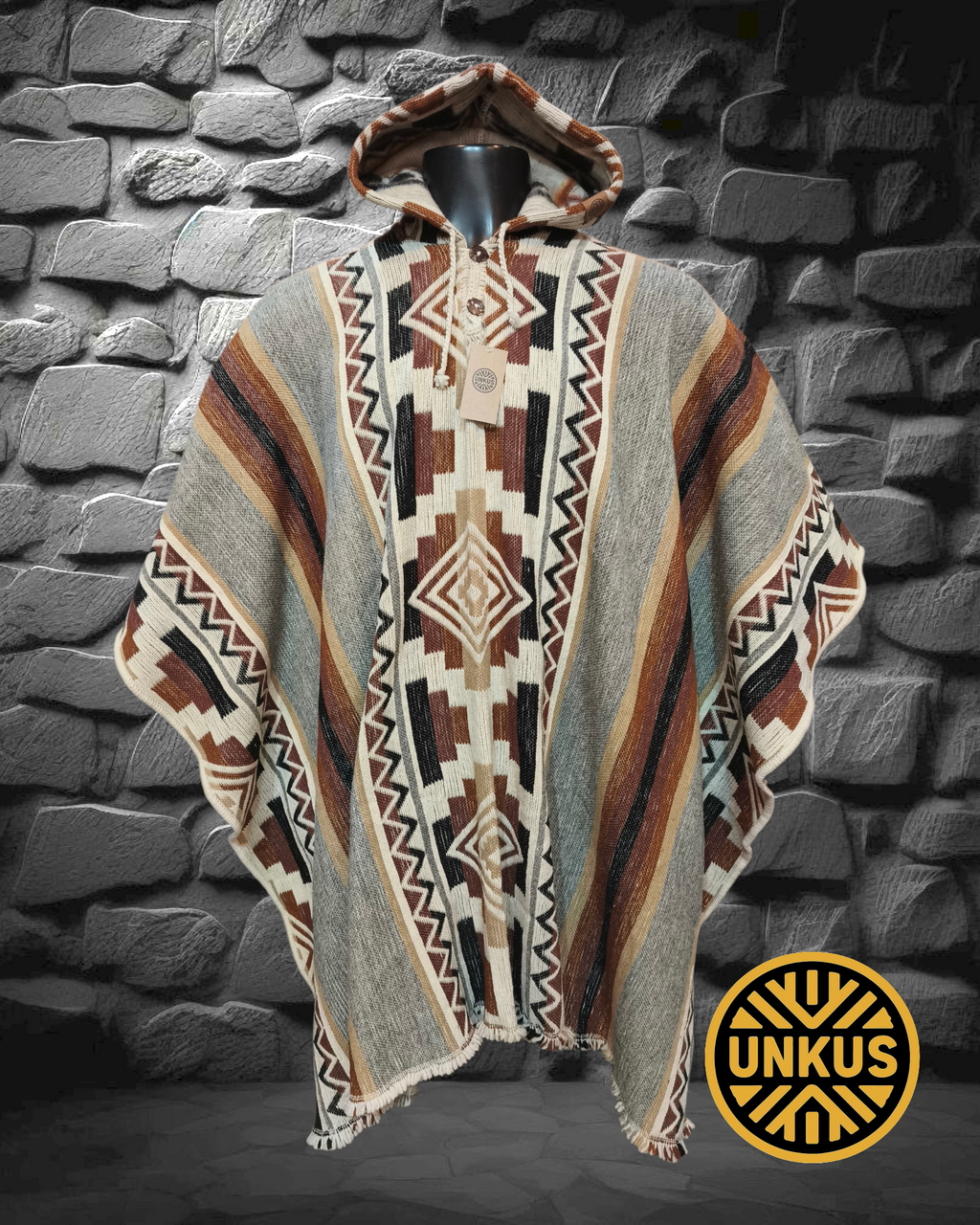 Poncho Charrúa - Colección Ancestral