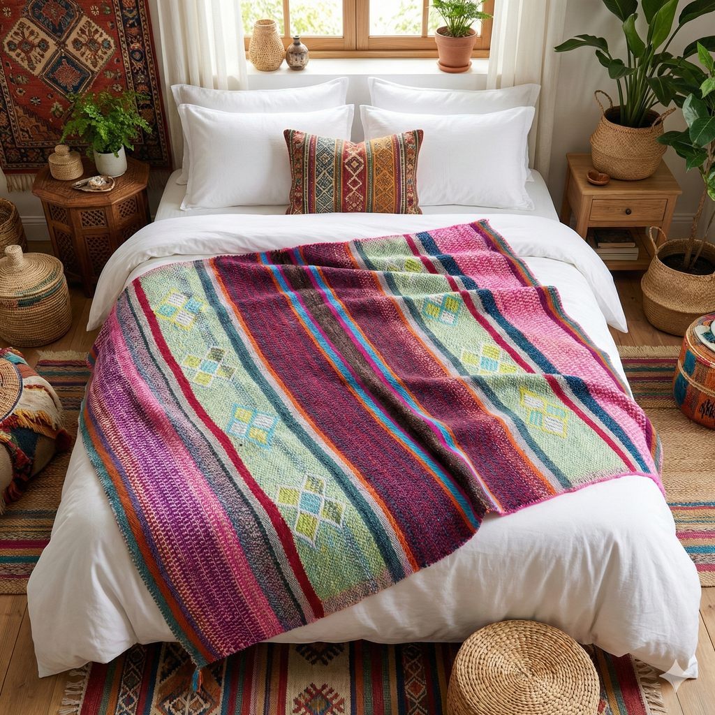 Manta andina 158x168cm