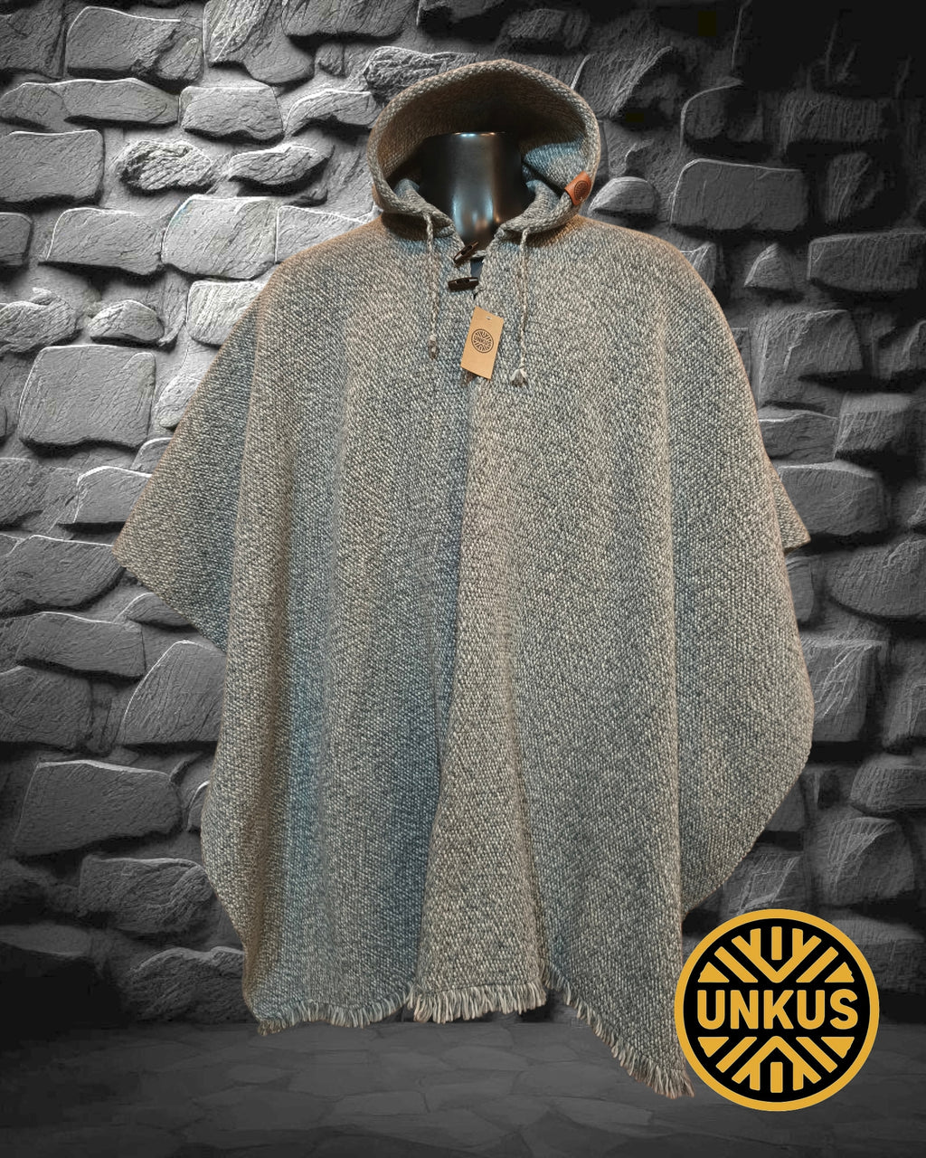 Poncho Premium Ceniza