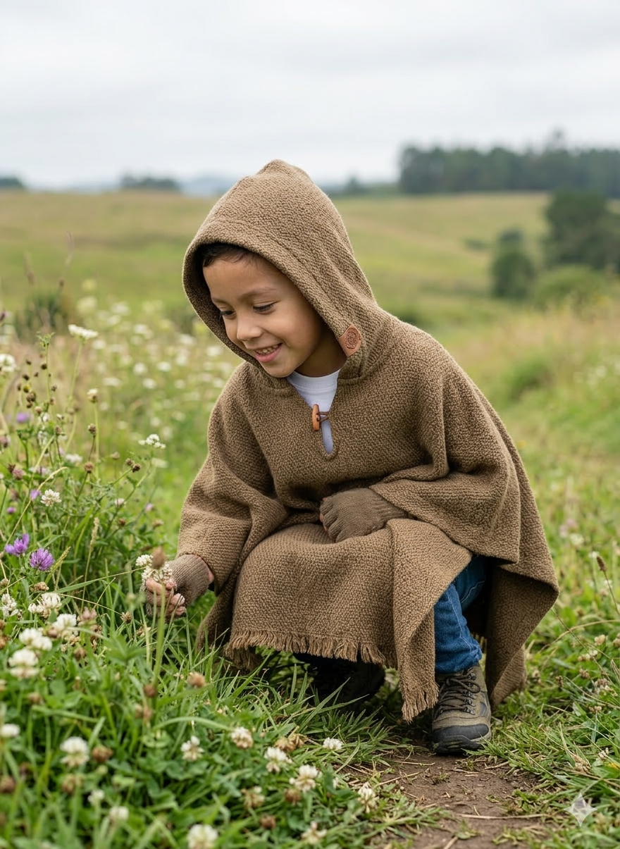 Poncho "KIDS" Camel