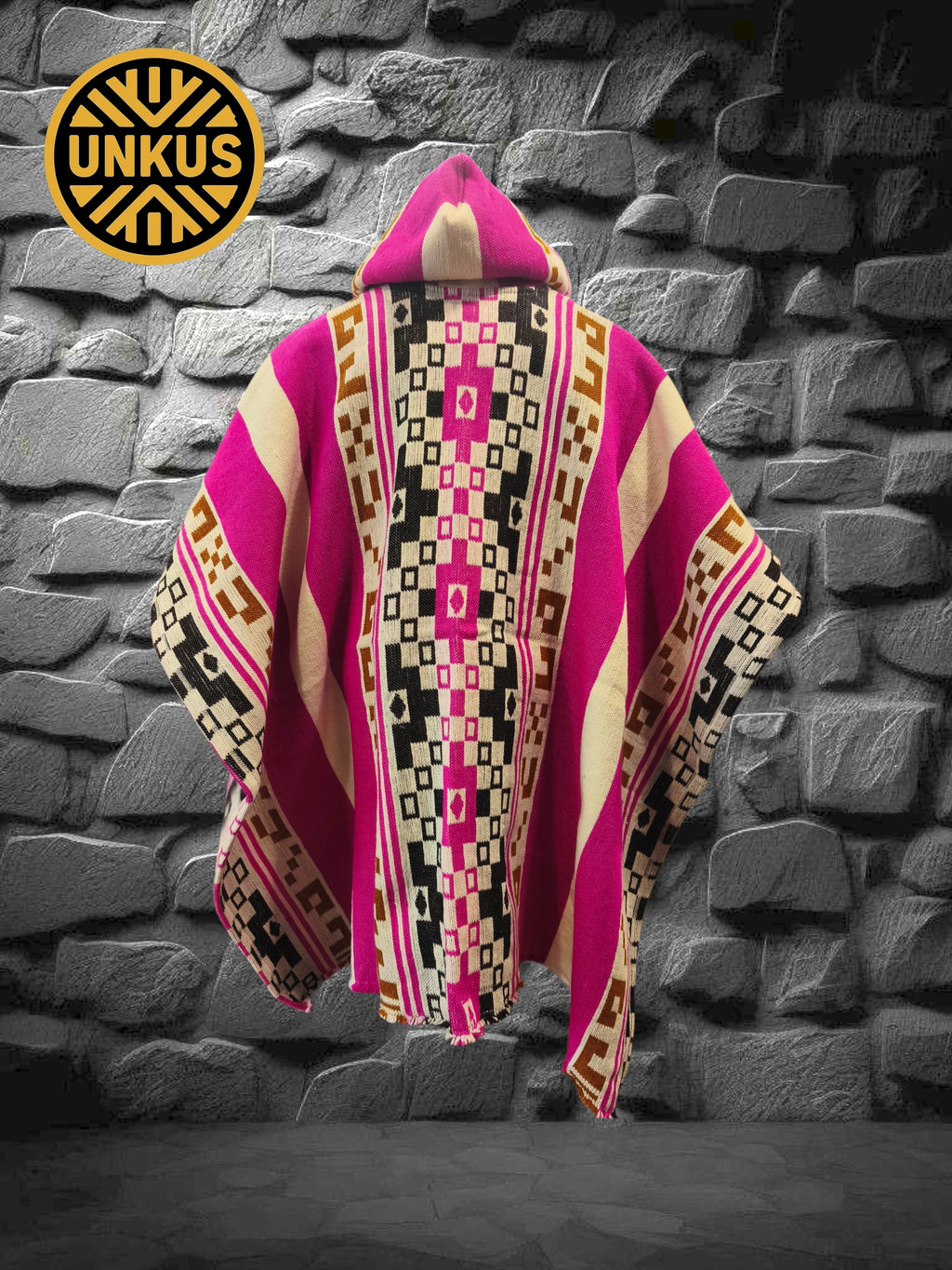 Poncho premium DIAGUITA con capucha