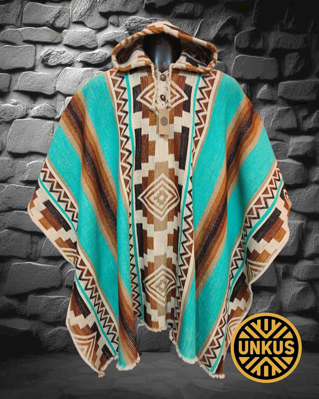 Poncho premium KARIB con capucha (varios colores)