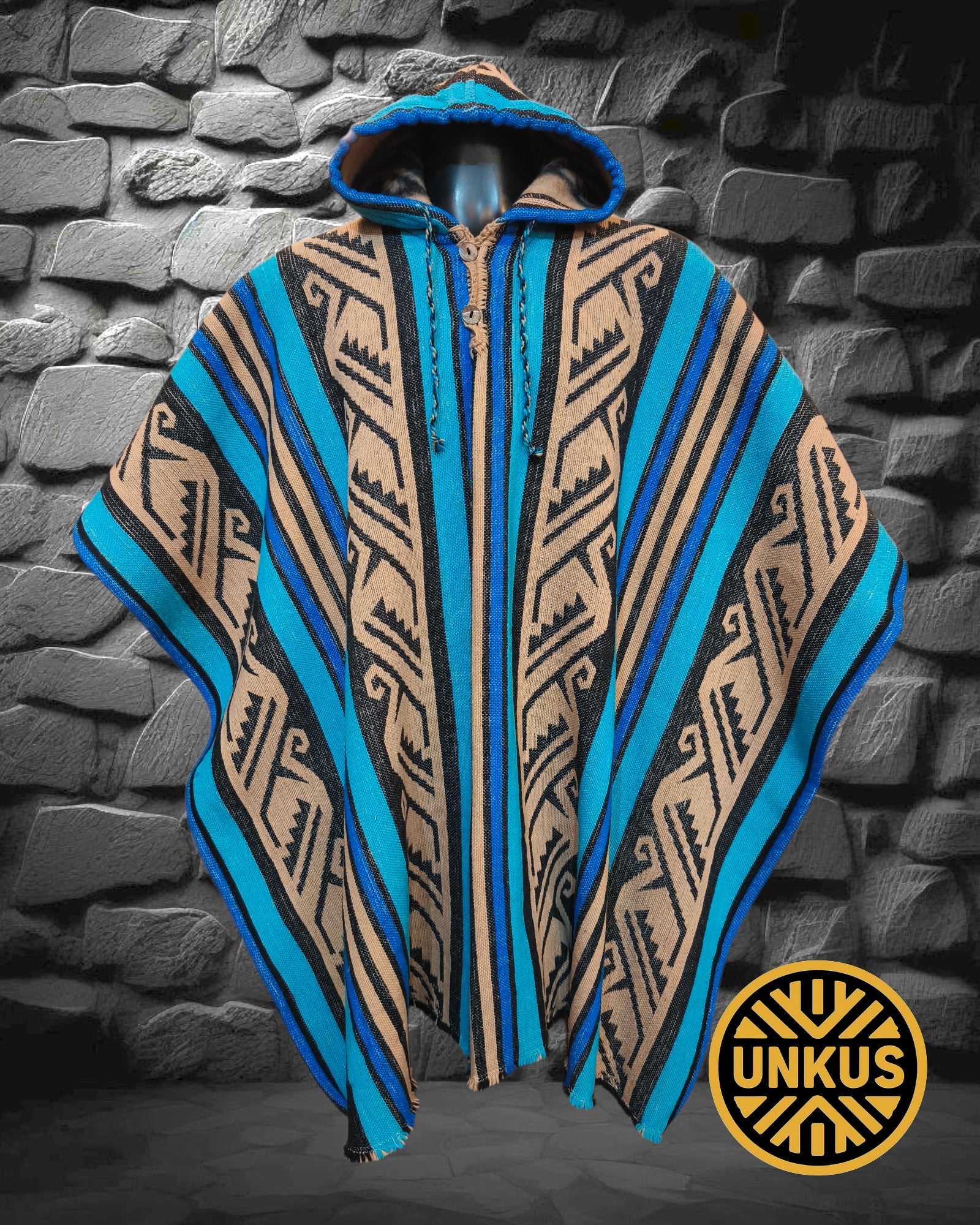 Poncho premium YAGAN con capucha