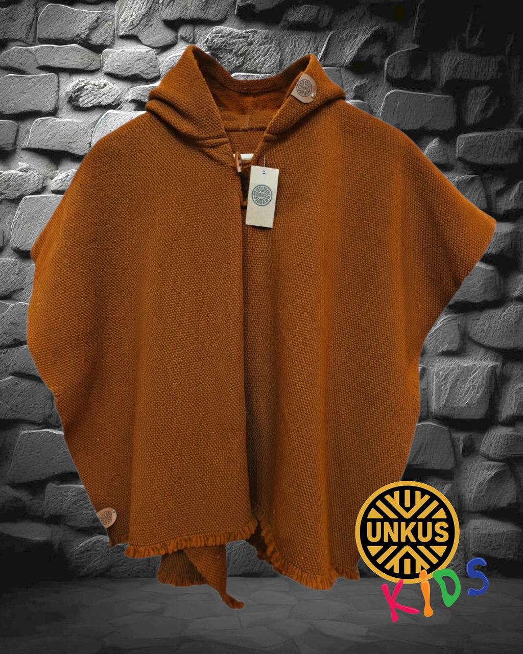 Poncho "KIDS" Caramelo