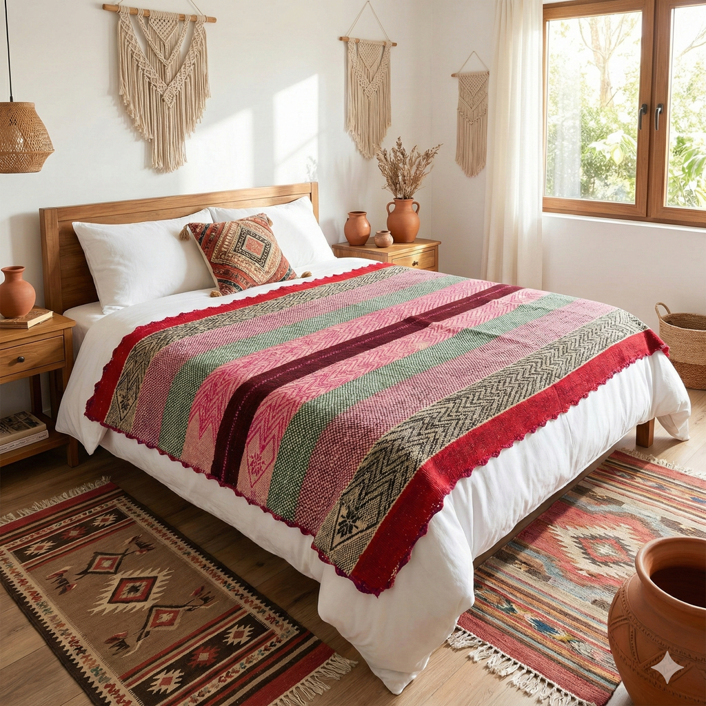 Manta andina 133x168cm