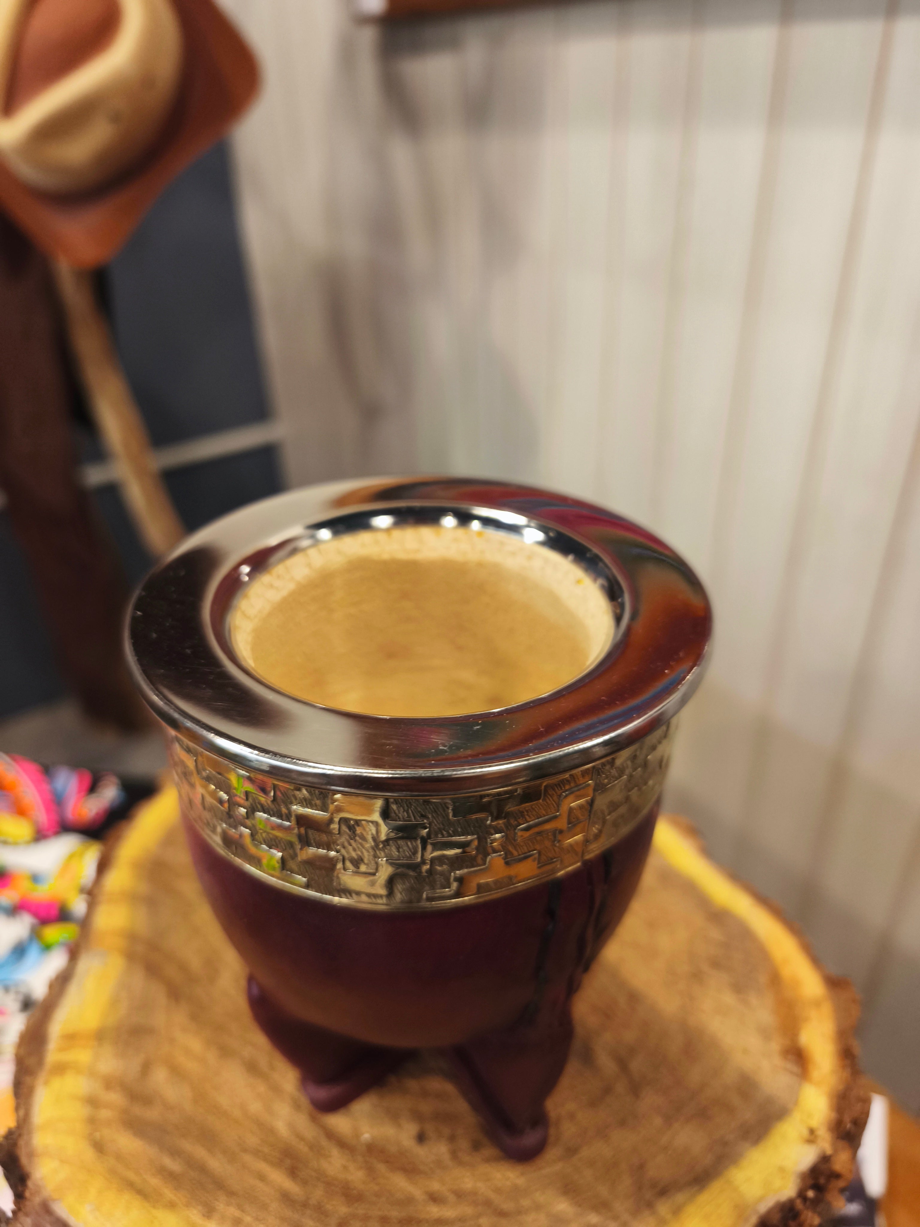 Mate imperial premium (calabaza/cuero)