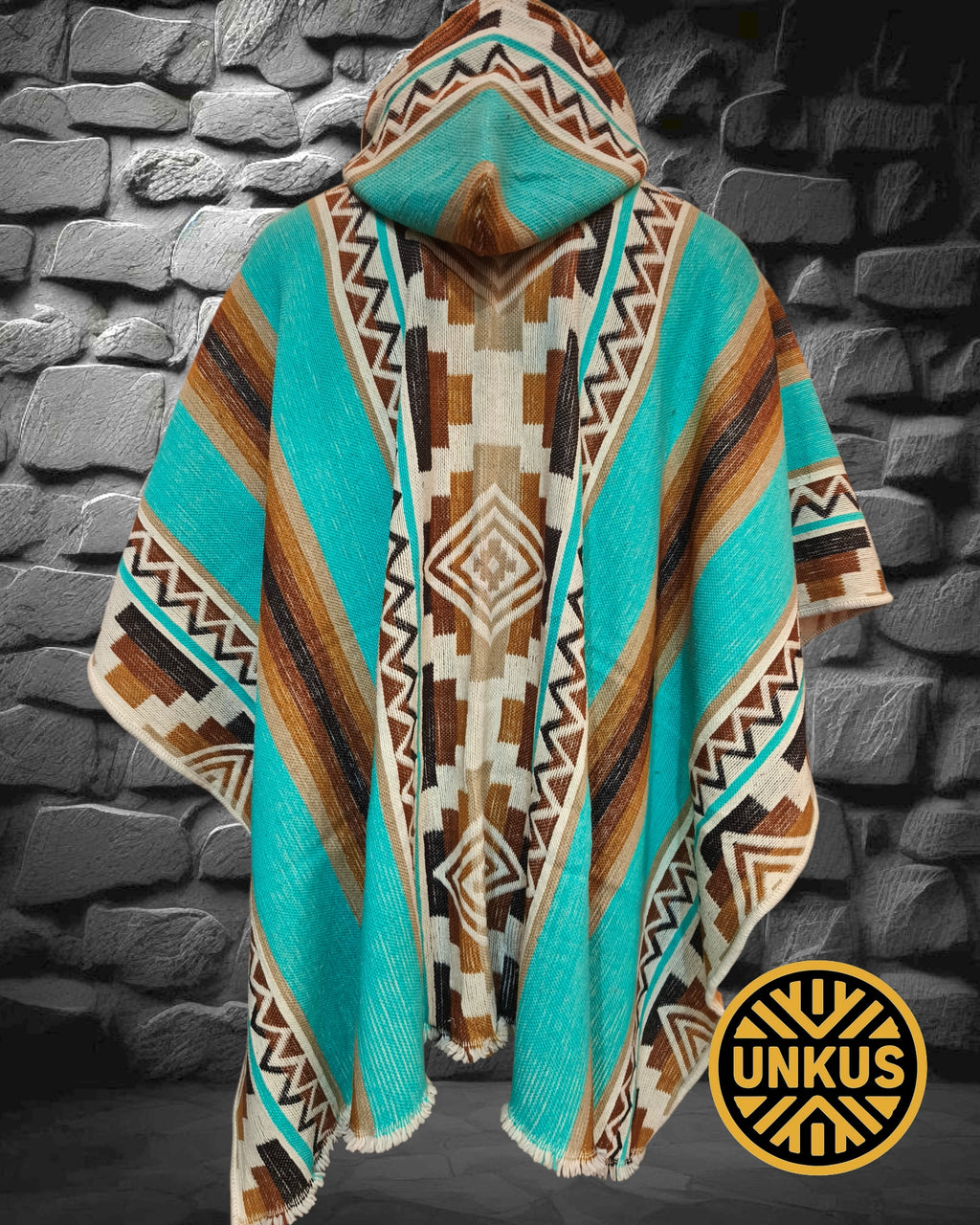 Poncho premium KARIB con capucha (varios colores)