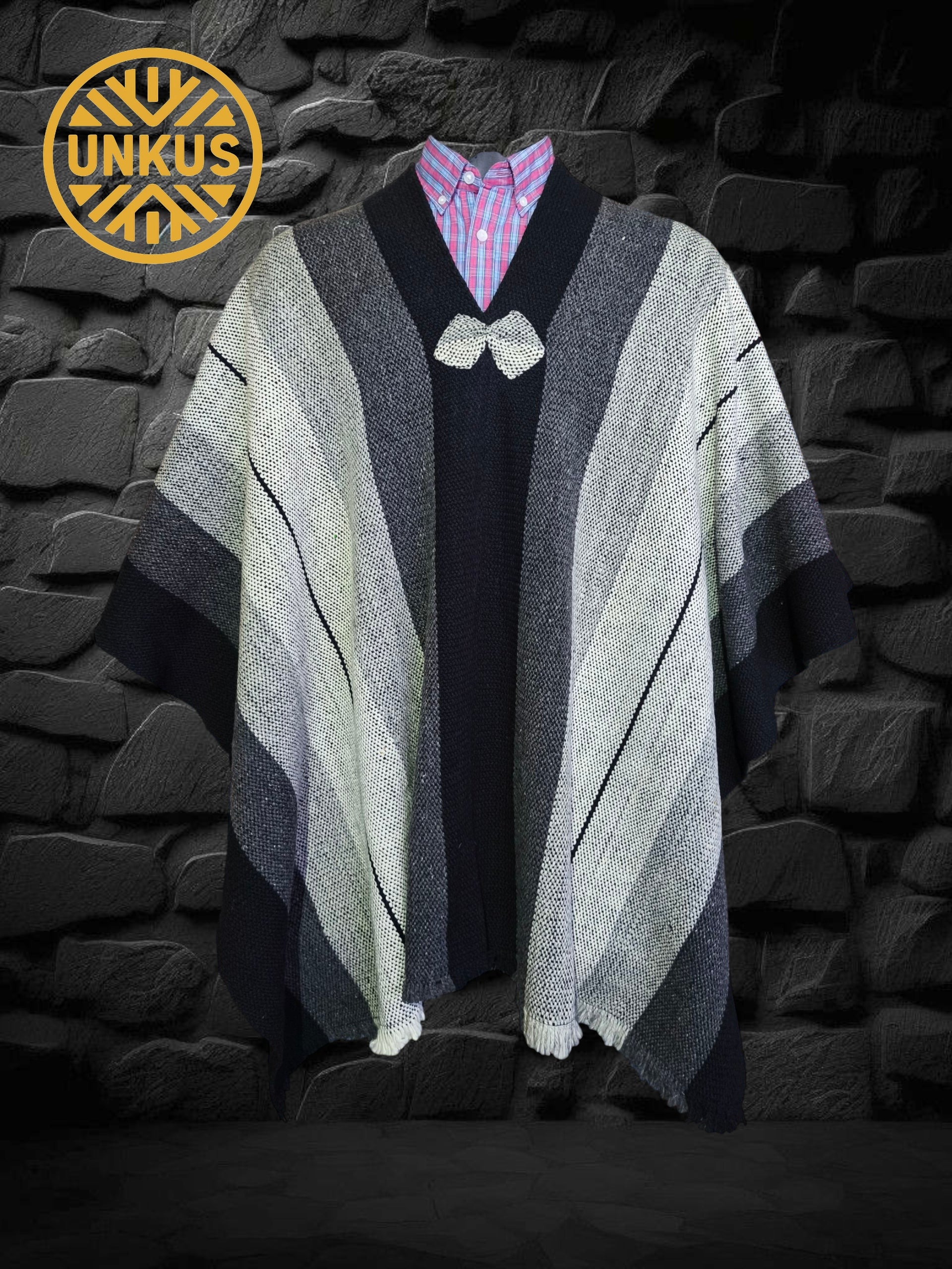 Poncho tradicional sin gorro