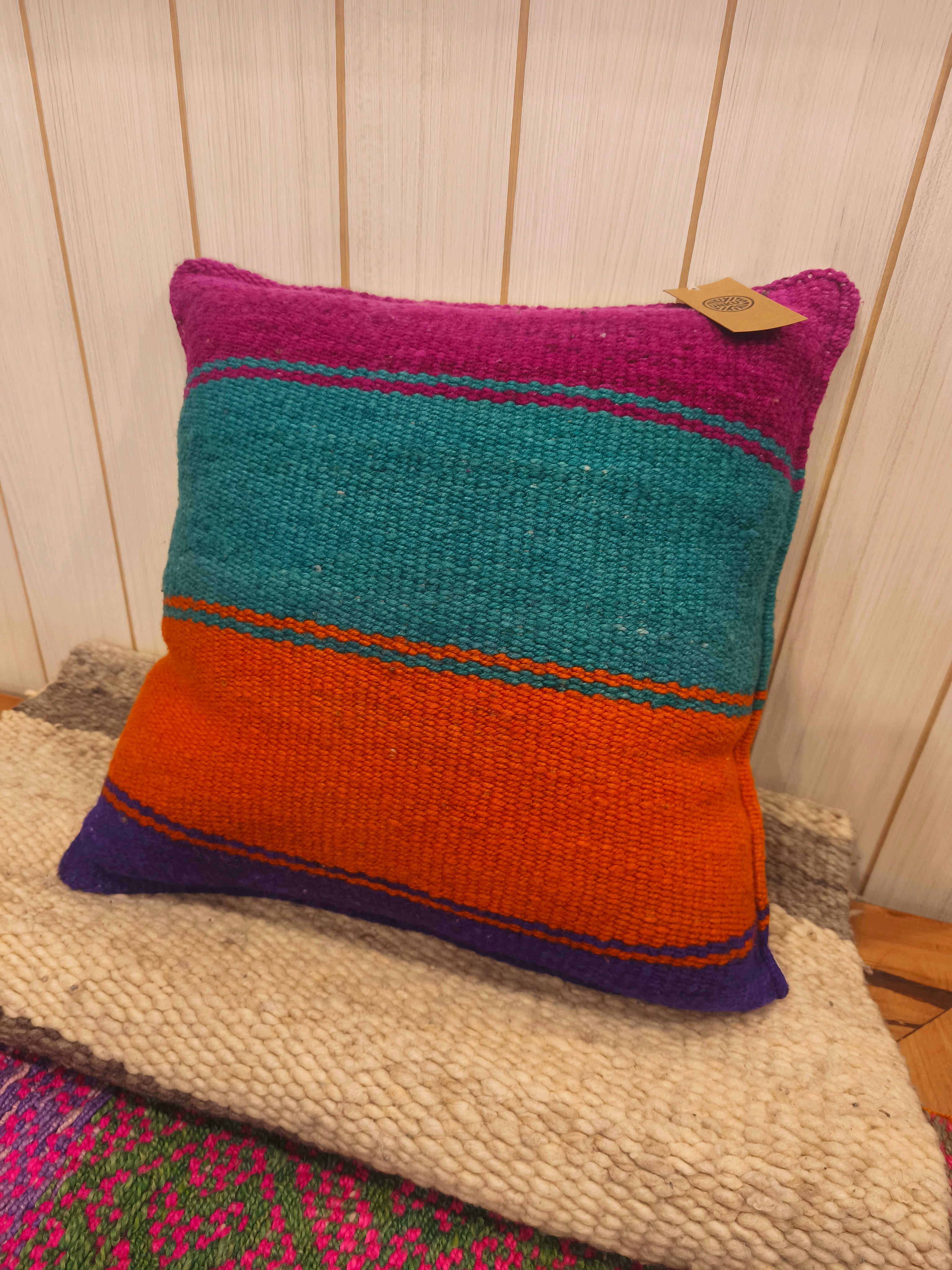 Funda de cojín andino 45x45cm