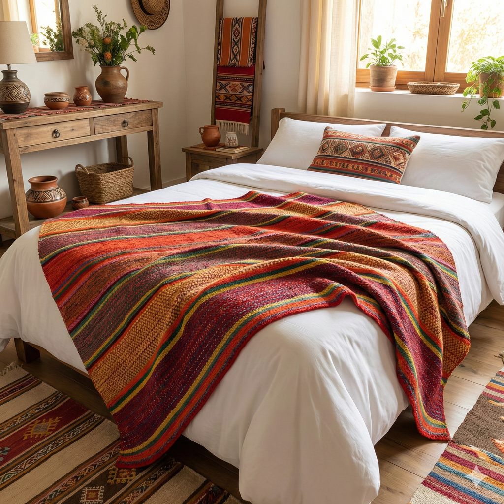 Manta andina 155x170cm