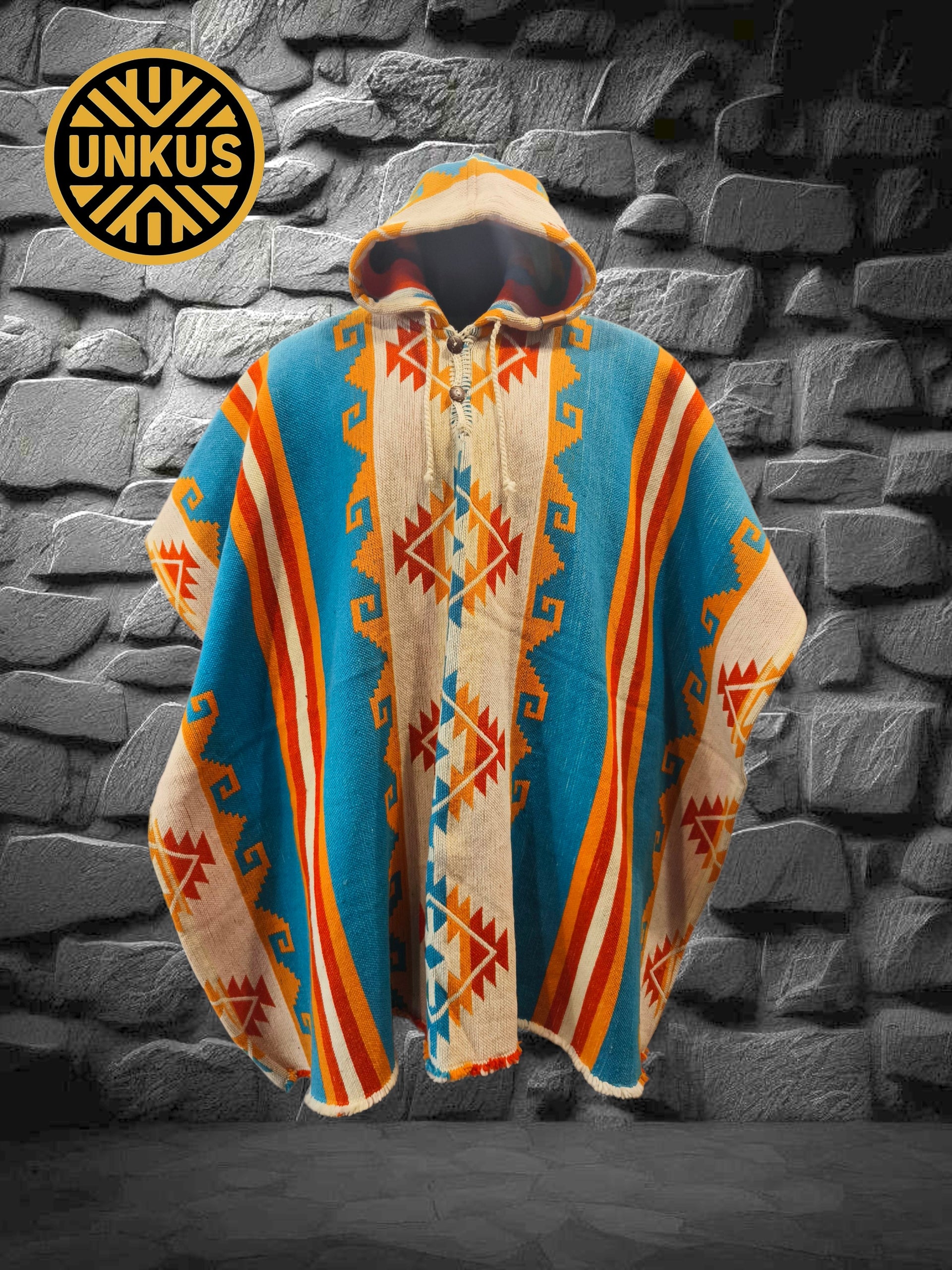 Poncho premium MAYA con capucha