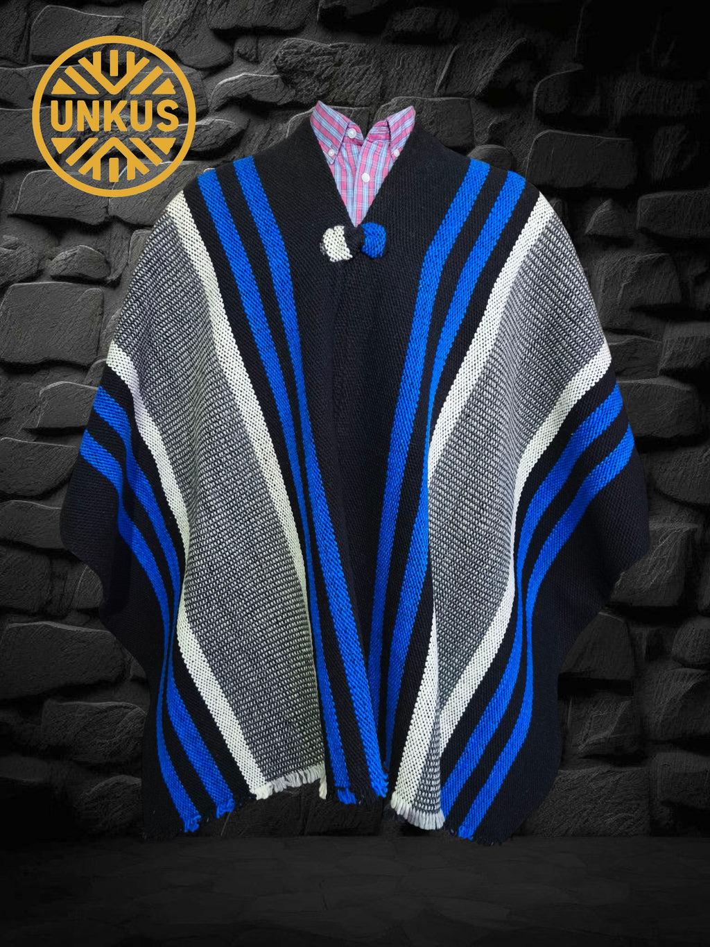 Poncho tradicional sin gorro