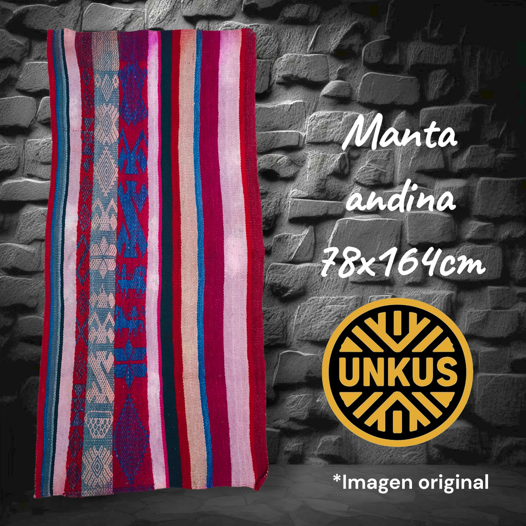 Manta andina 78x164cm