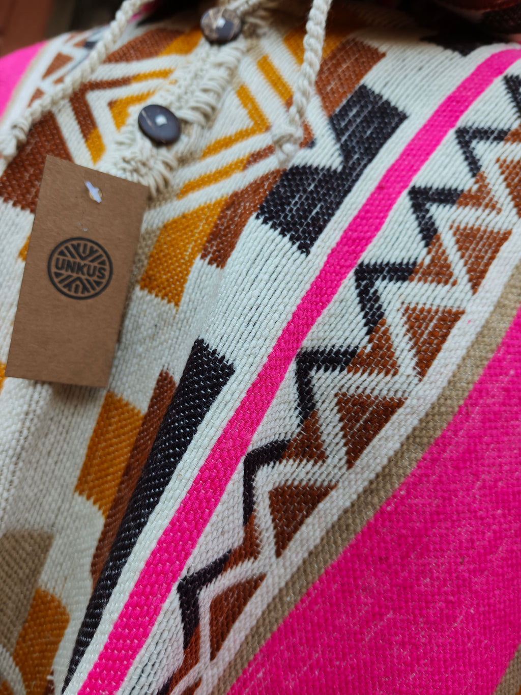 Poncho Purépecha - Colección Ancestral