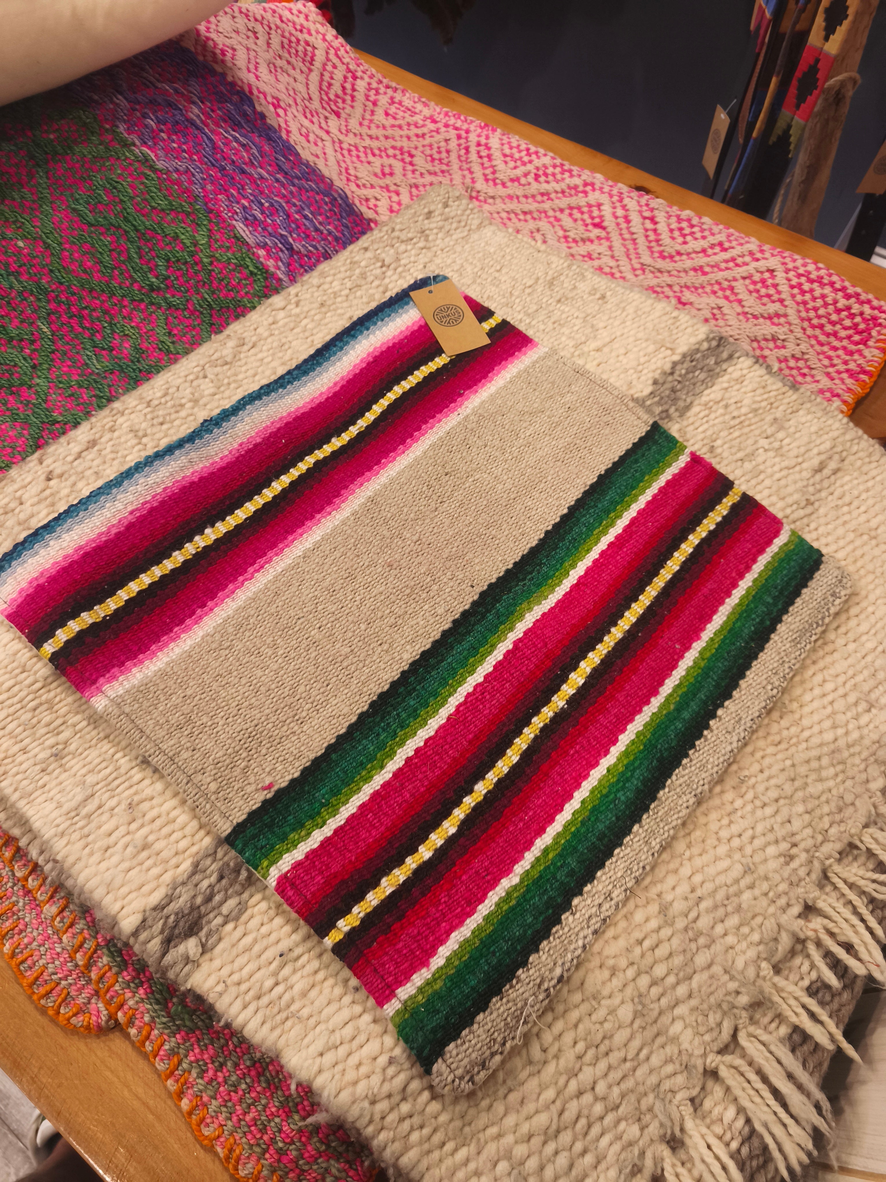 Funda de cojín andino 45x45cm