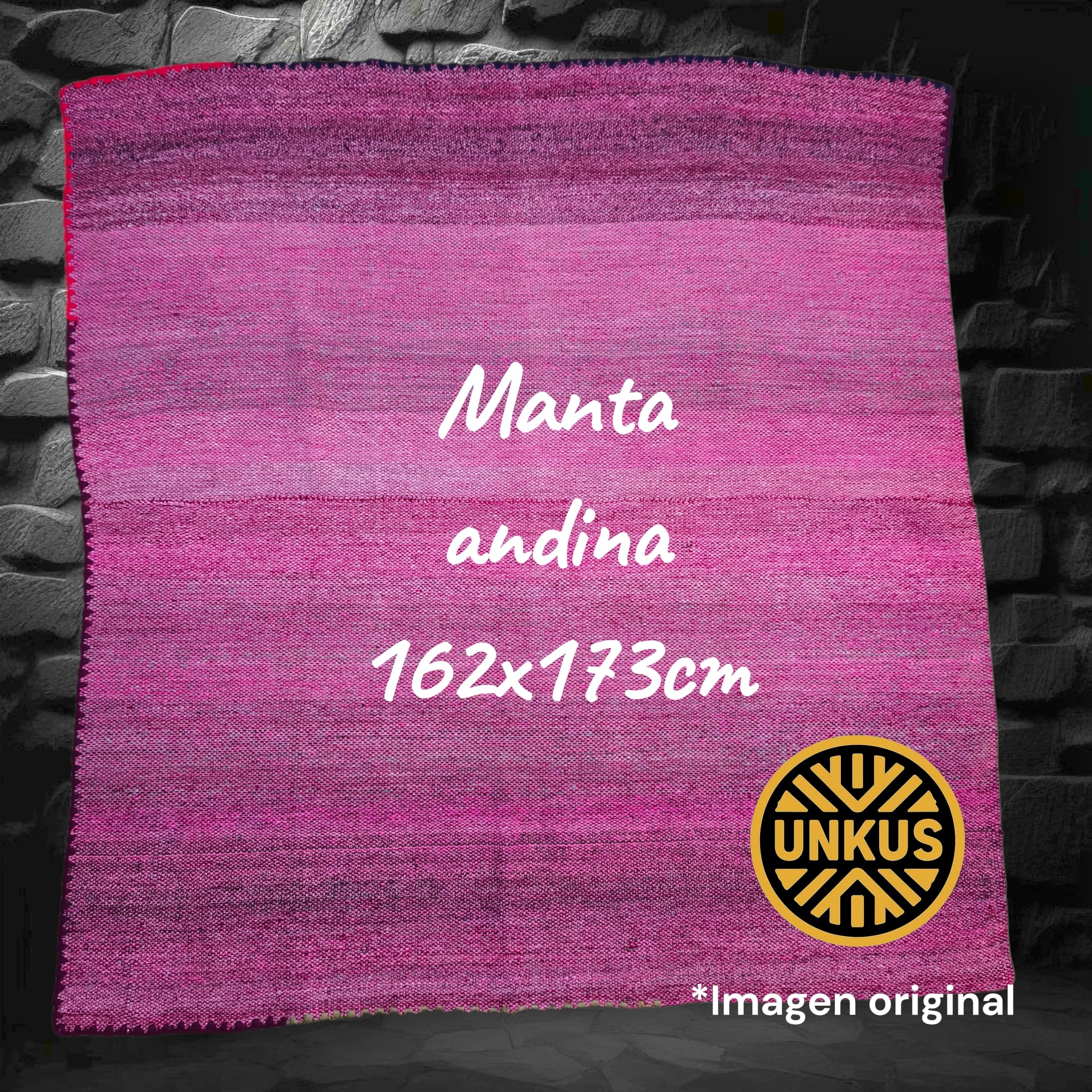Manta andina 162x173cm