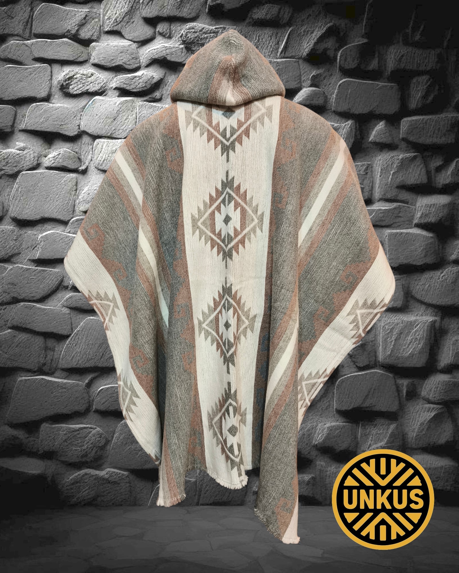 Poncho premium MAYA con capucha (varios colores)