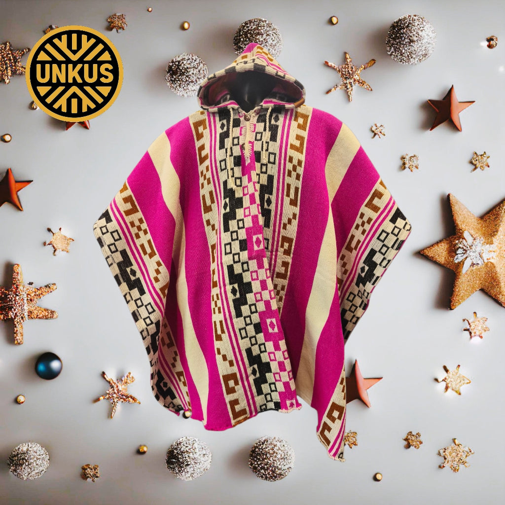 Poncho premium DIAGUITA con capucha