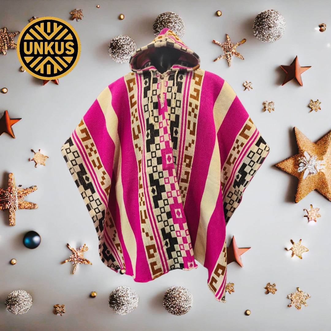 Poncho premium DIAGUITA con capucha