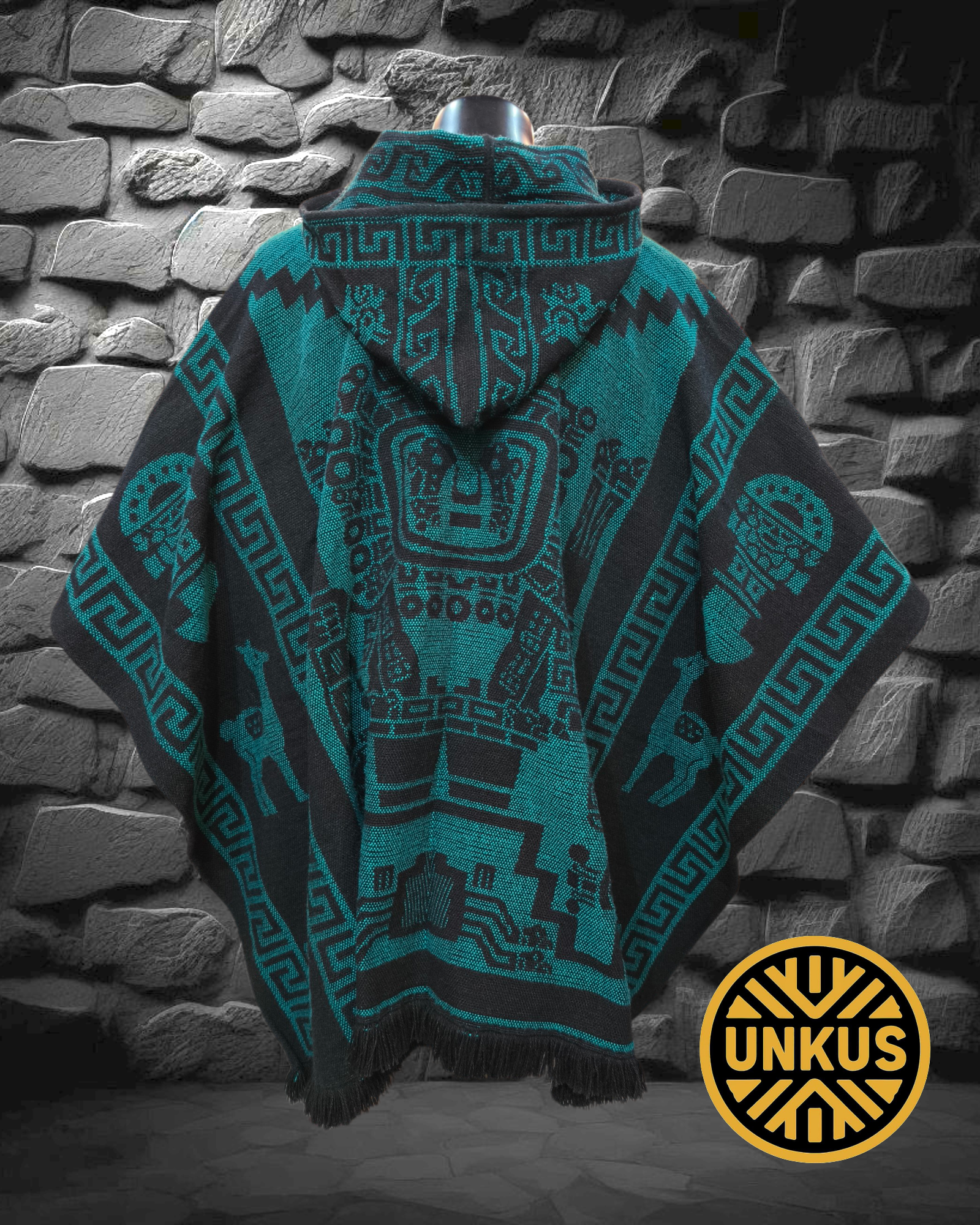 Poncho Inti - Esmeralda nativo