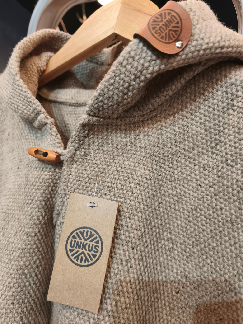 Poncho "KIDS" Beige crudo