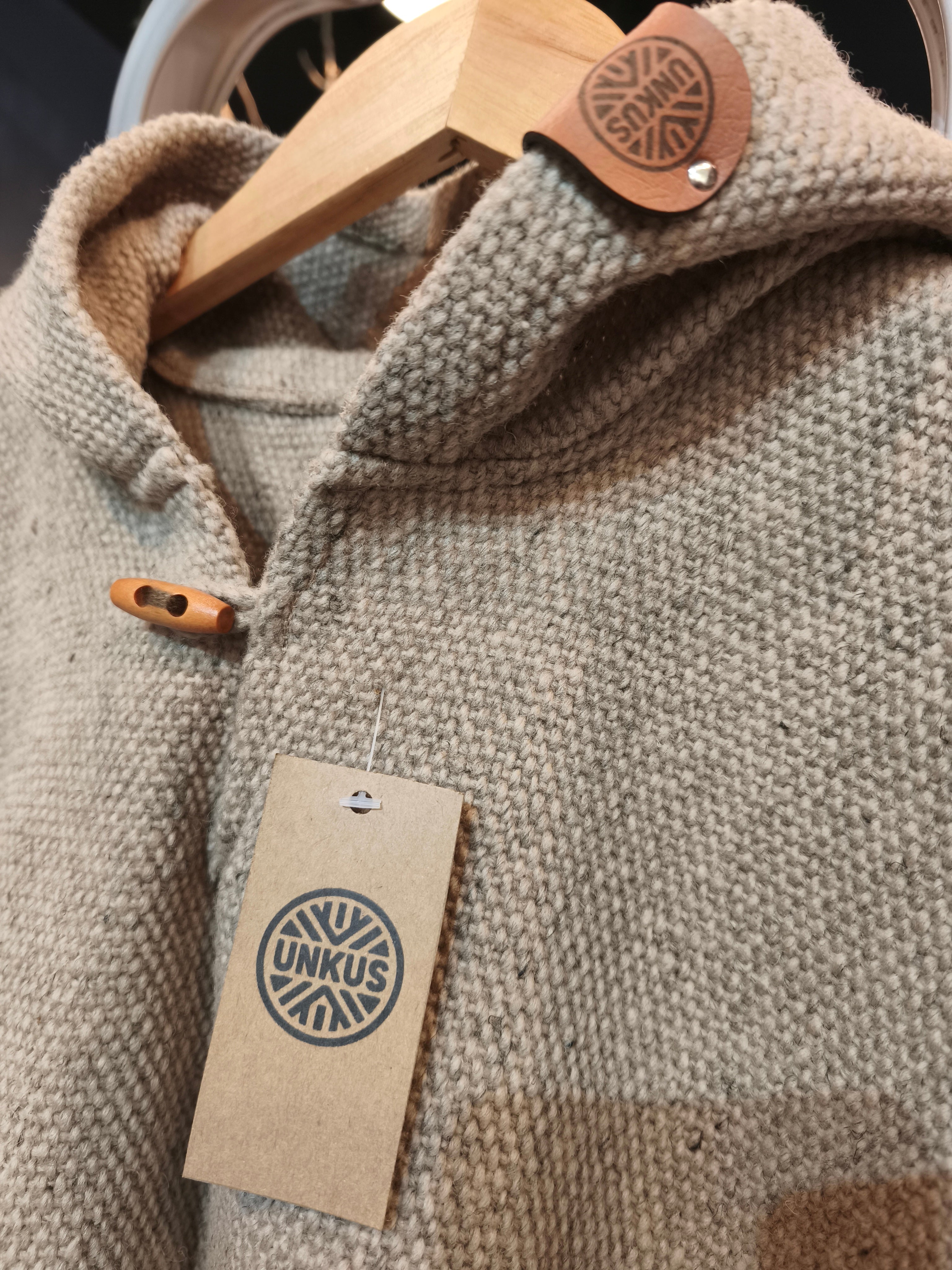 Poncho "KIDS" Beige crudo