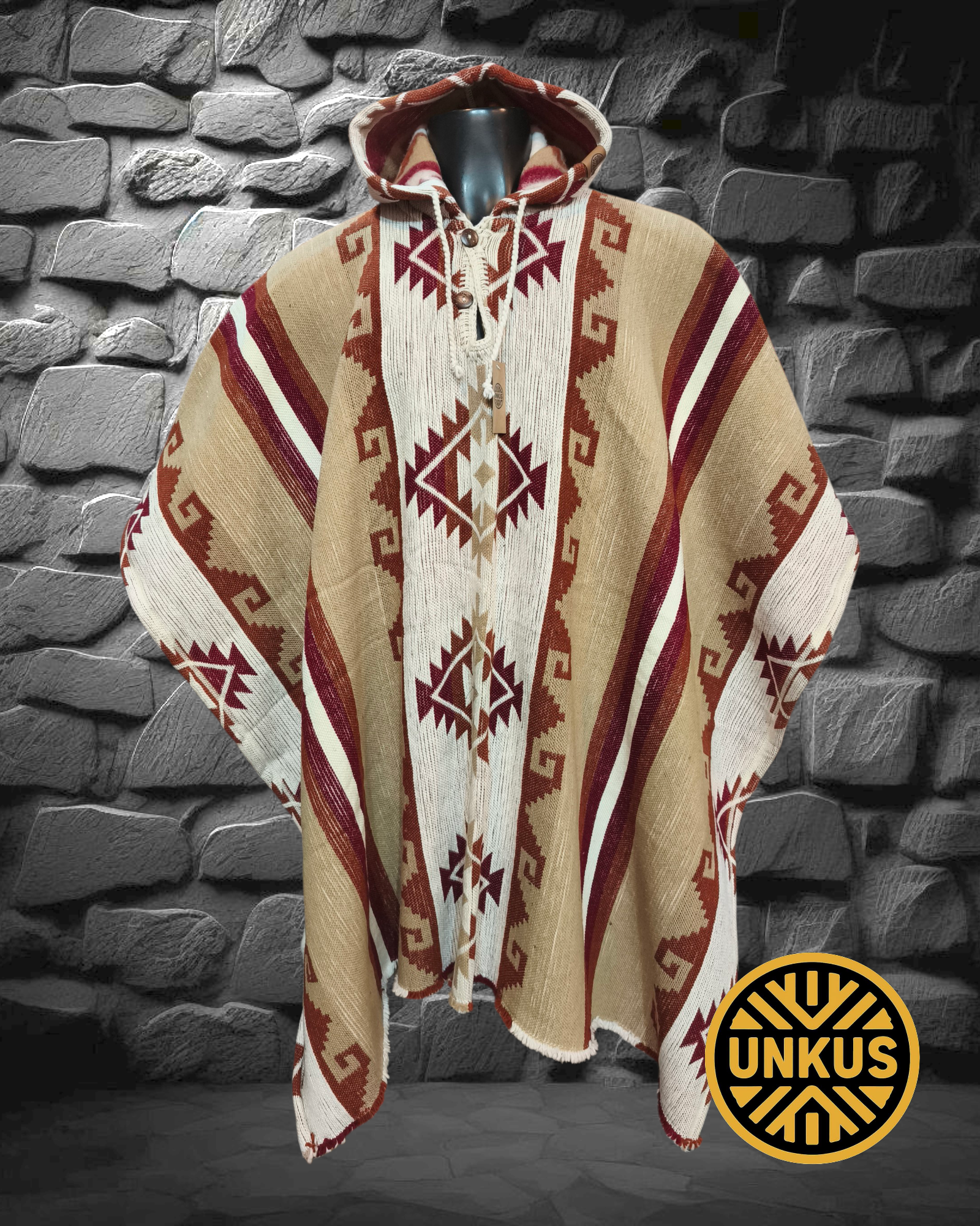 Poncho Olmeca - Colección Ancestral