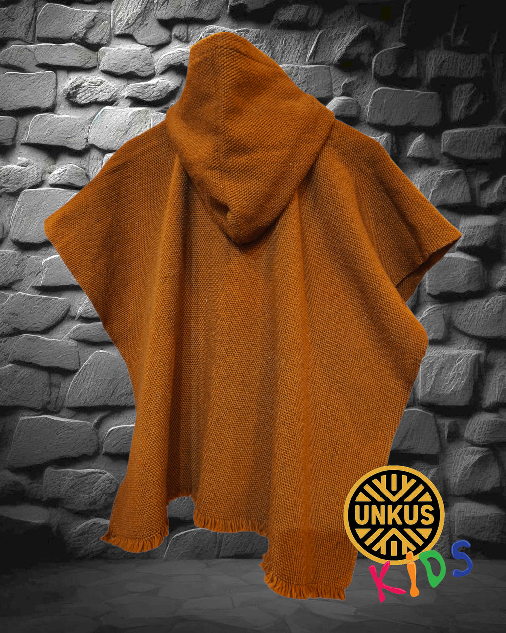 Poncho "KIDS" Caramelo