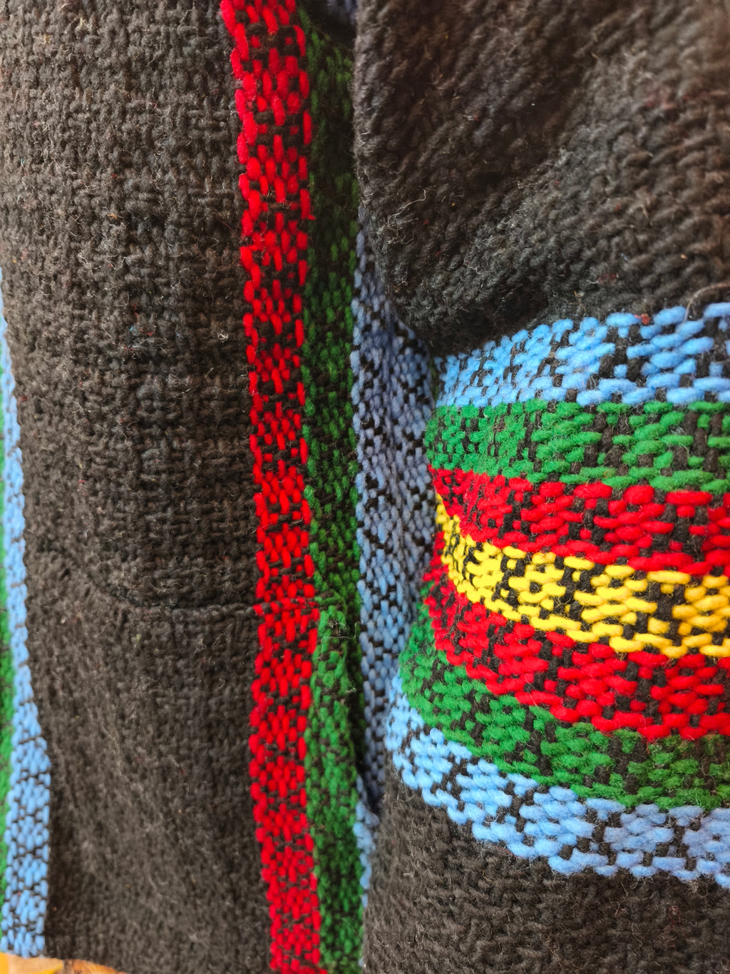 Chaleco cordillera 100% lana natural - Alma rasta